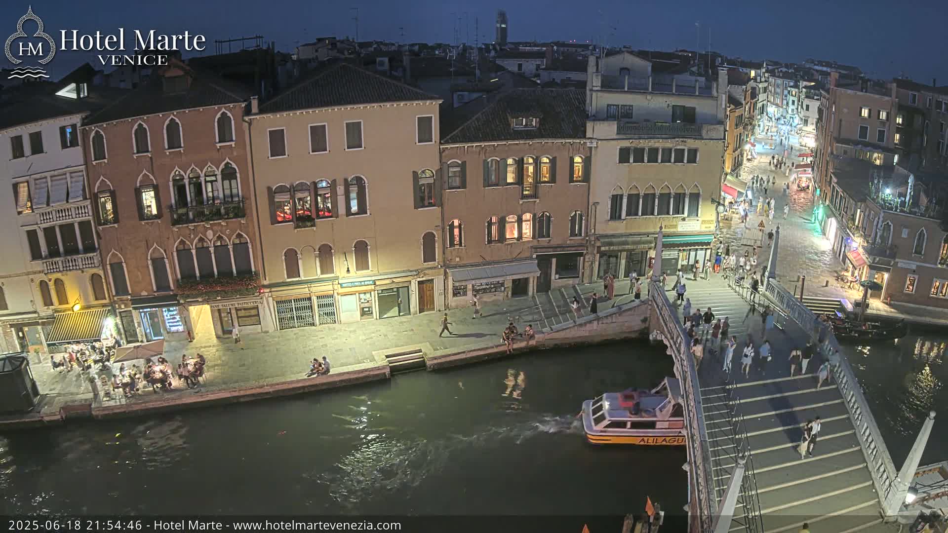 Venice , Ponte delle Guglie Bridge in Canal of Cannaregio - Venice, Veneto, Italy