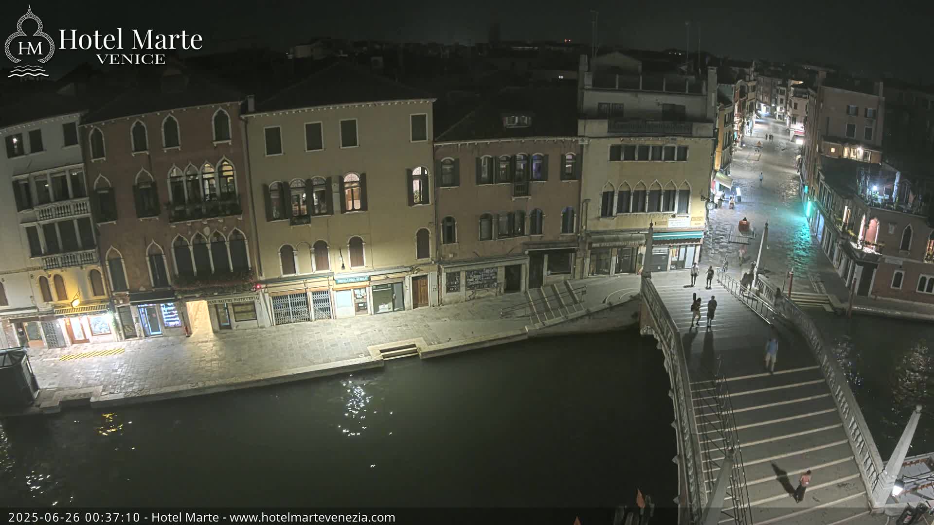 Venice , Ponte delle Guglie Bridge in Canal of Cannaregio - Venice, Veneto, Italy