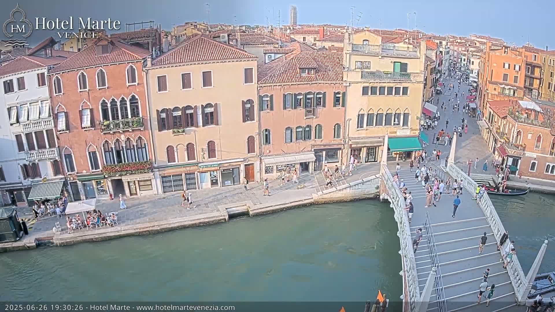Venice , Ponte delle Guglie Bridge in Canal of Cannaregio - Venice, Veneto, Italy