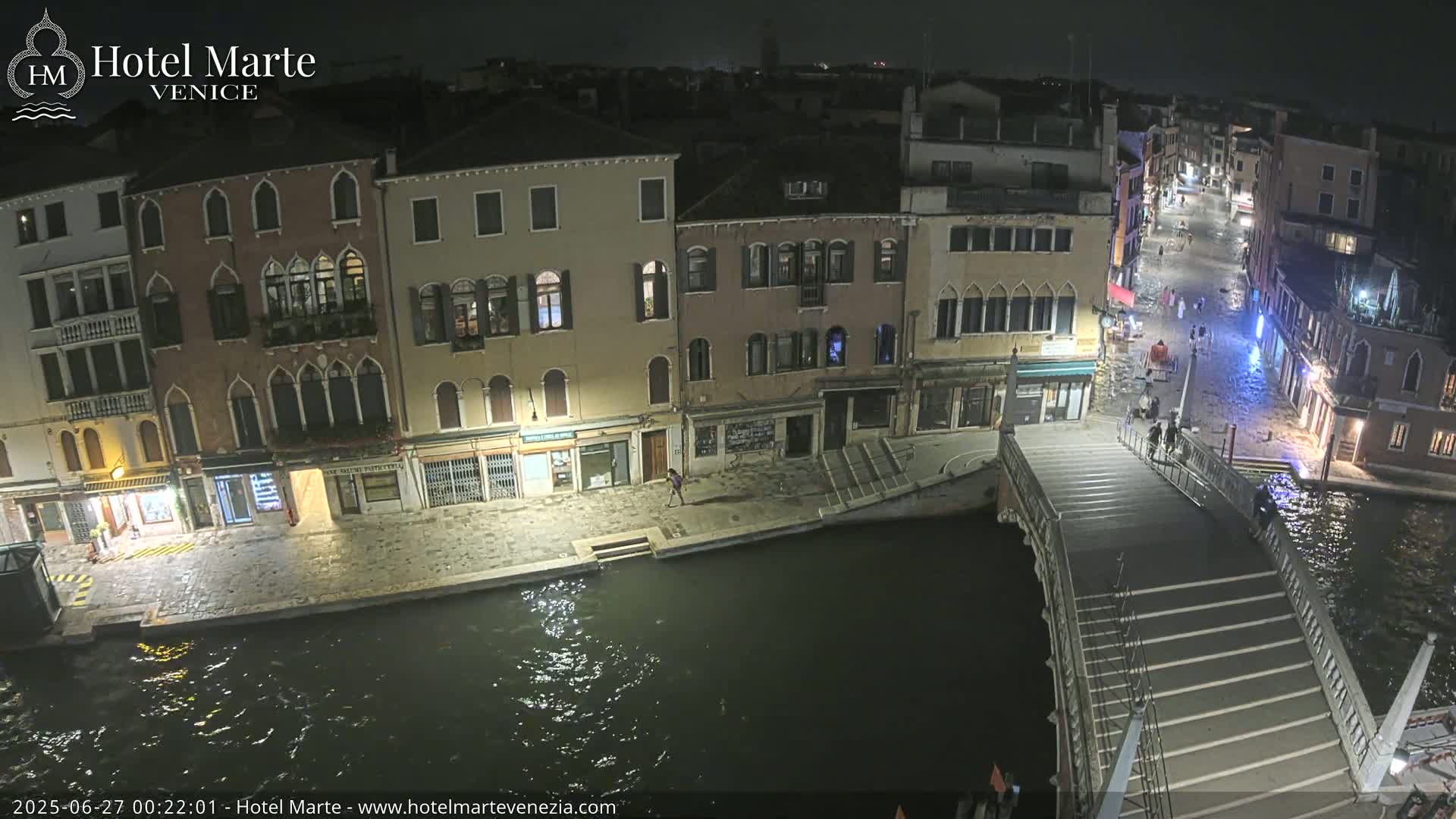 Venice , Ponte delle Guglie Bridge in Canal of Cannaregio - Venice, Veneto, Italy