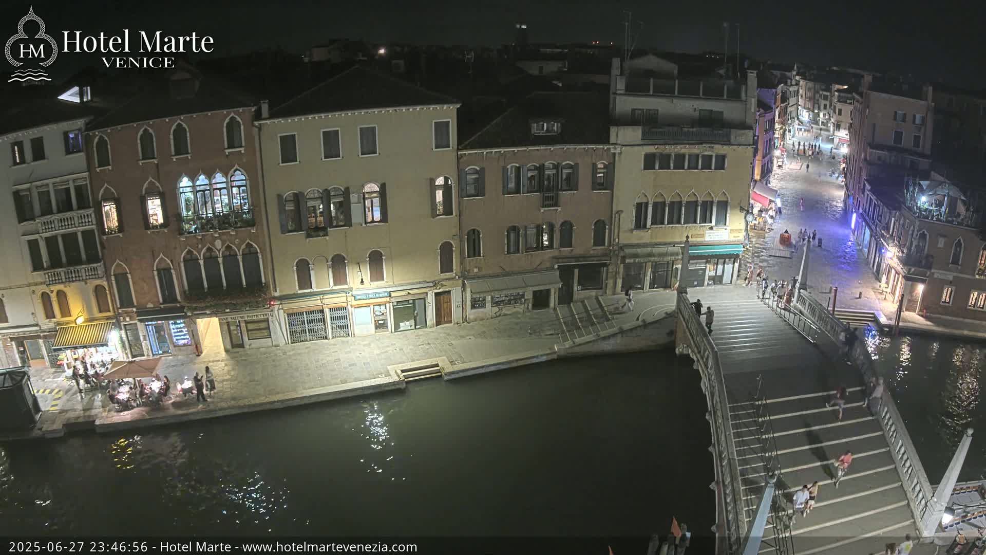 Venice , Ponte delle Guglie Bridge in Canal of Cannaregio - Venice, Veneto, Italy