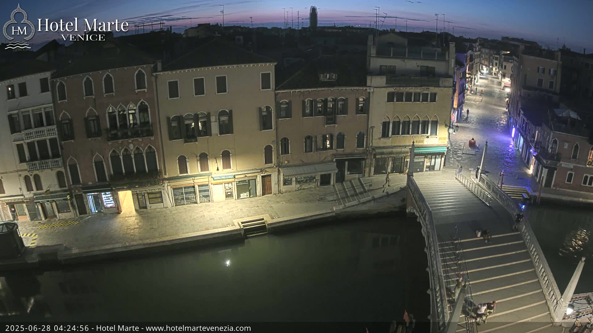 Venice , Ponte delle Guglie Bridge in Canal of Cannaregio - Venice, Veneto, Italy