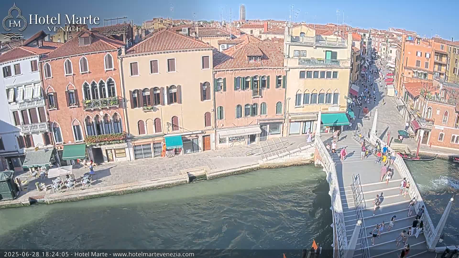 Venice , Ponte delle Guglie Bridge in Canal of Cannaregio - Venice, Veneto, Italy