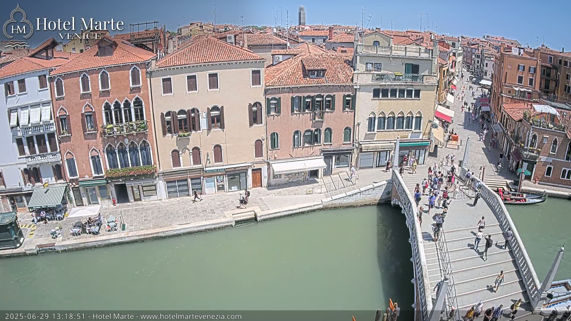 Venice , Ponte delle Guglie Bridge in Canal of Cannaregio - Venice, Veneto, Italy