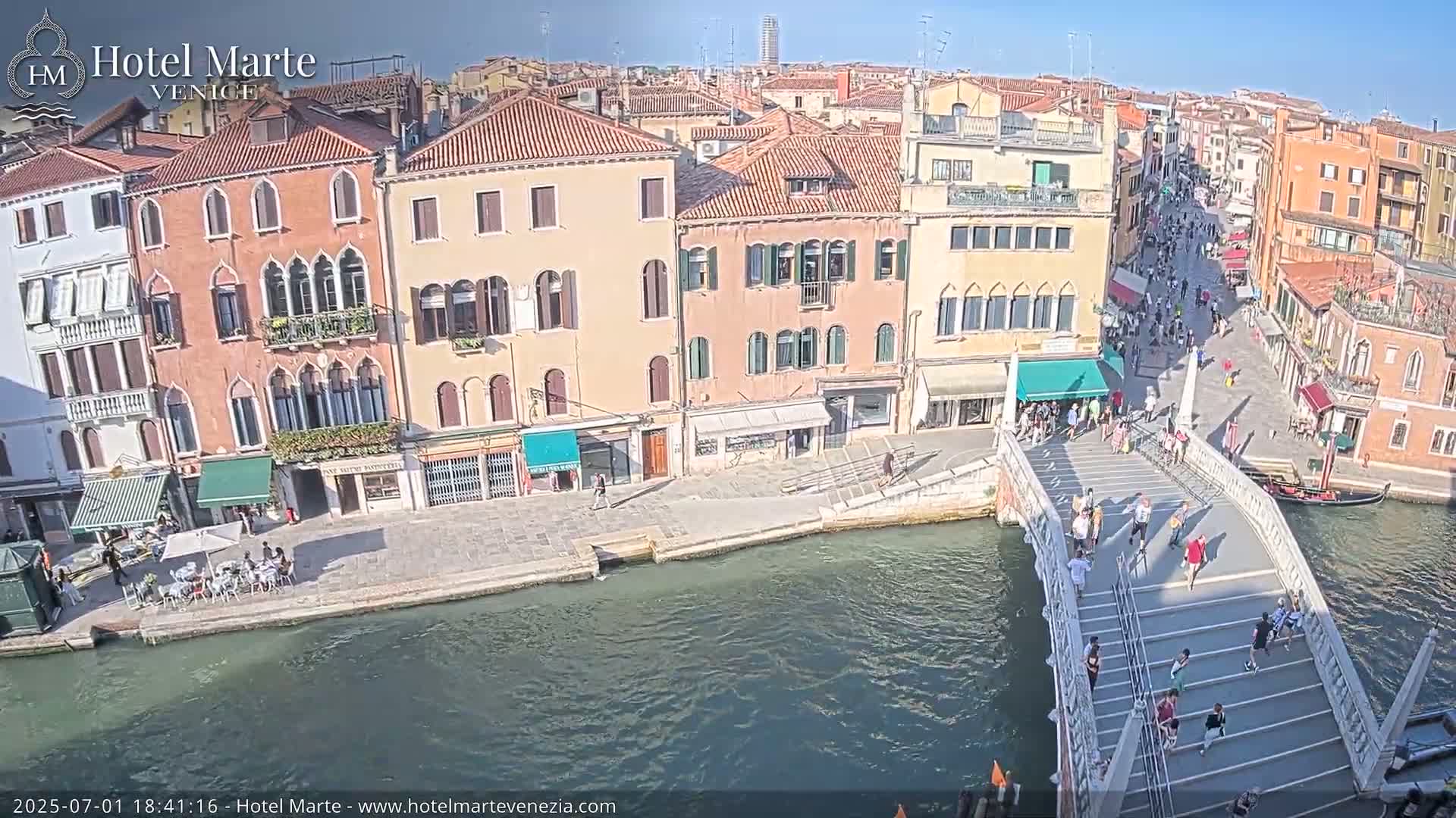 Venice , Ponte delle Guglie Bridge in Canal of Cannaregio - Venice, Veneto, Italy