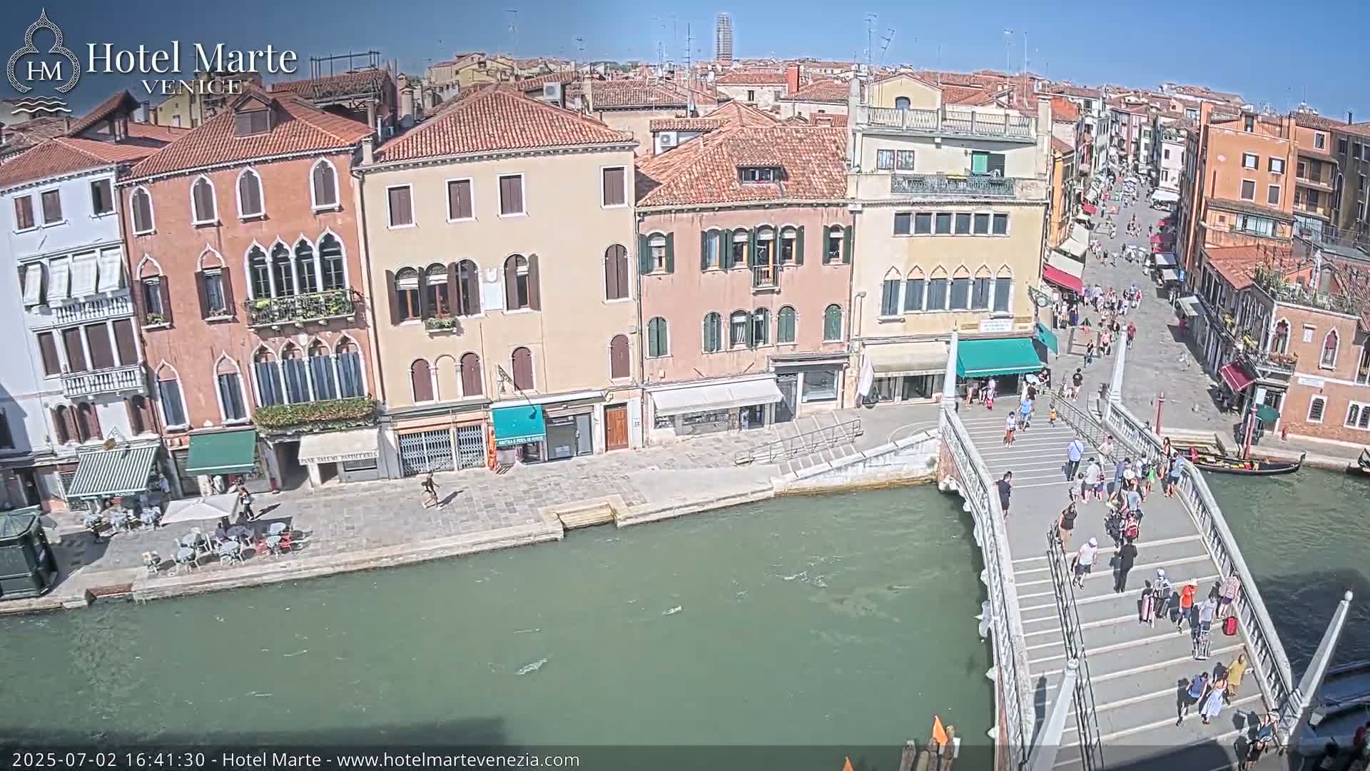 Venice , Ponte delle Guglie Bridge in Canal of Cannaregio - Venice, Veneto, Italy