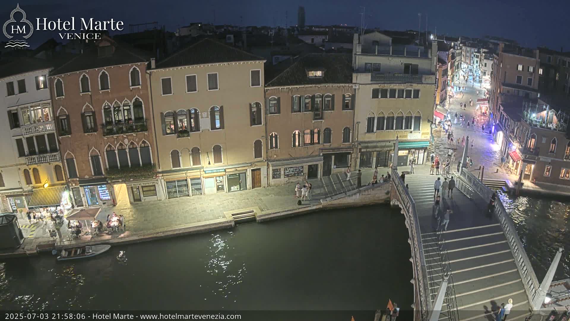 Venice , Ponte delle Guglie Bridge in Canal of Cannaregio - Venice, Veneto, Italy