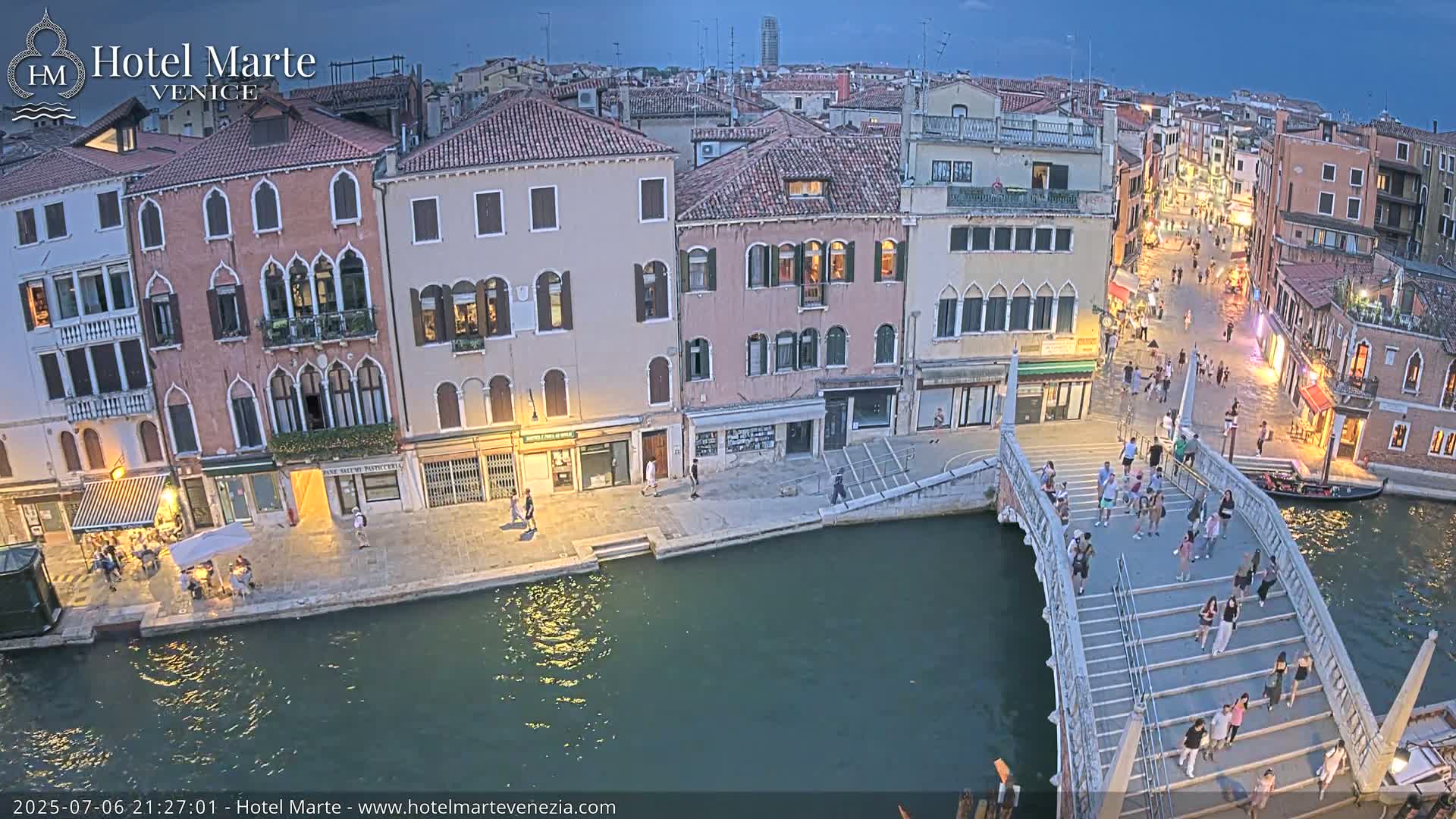 Venice , Ponte delle Guglie Bridge in Canal of Cannaregio - Venice, Veneto, Italy