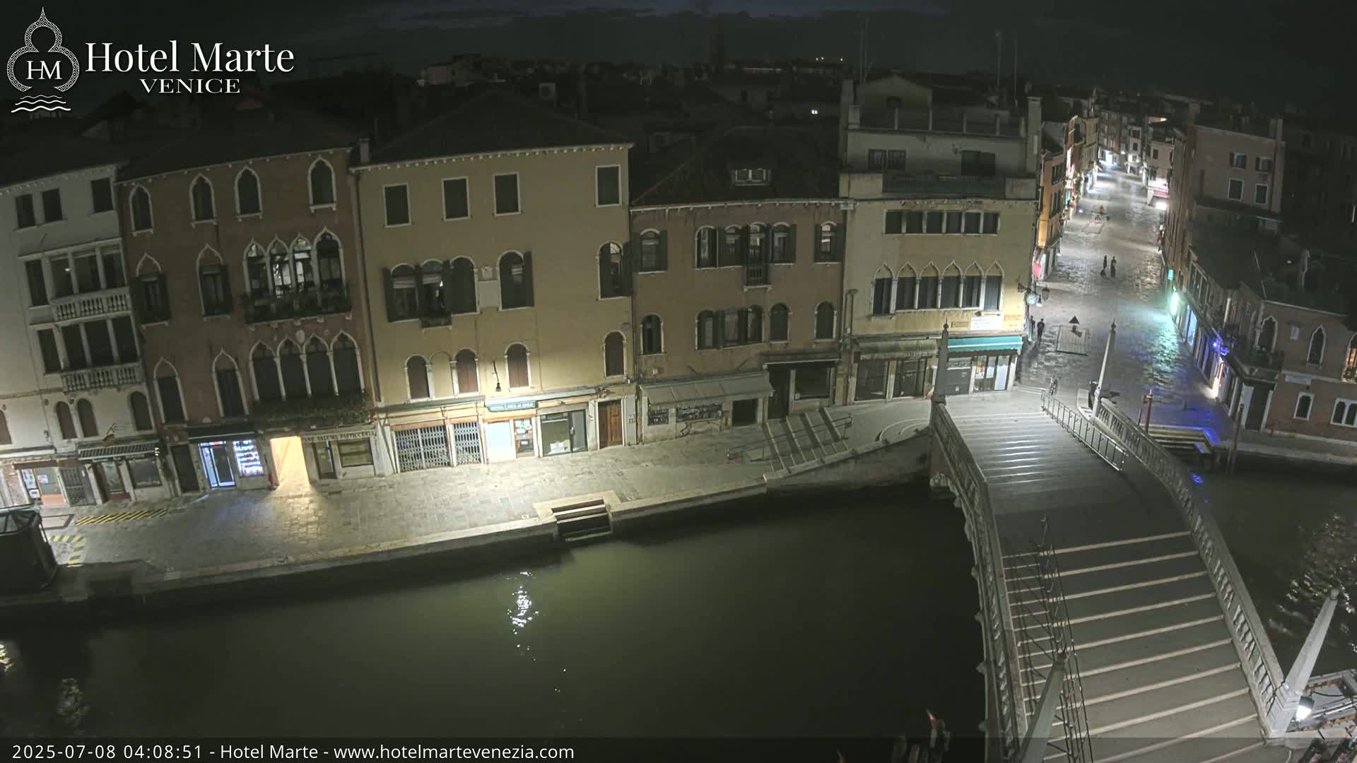 Venice , Ponte delle Guglie Bridge in Canal of Cannaregio - Venice, Veneto, Italy