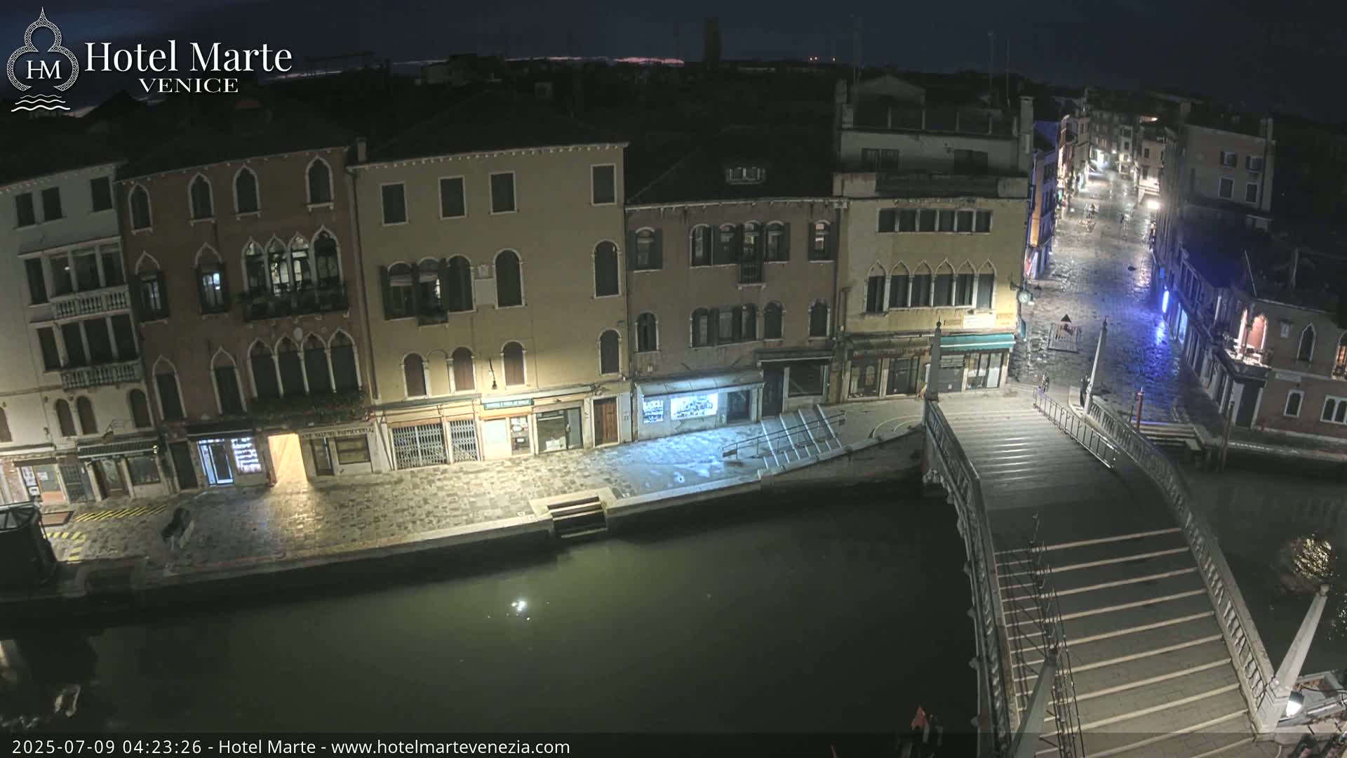 Venice , Ponte delle Guglie Bridge in Canal of Cannaregio - Venice, Veneto, Italy