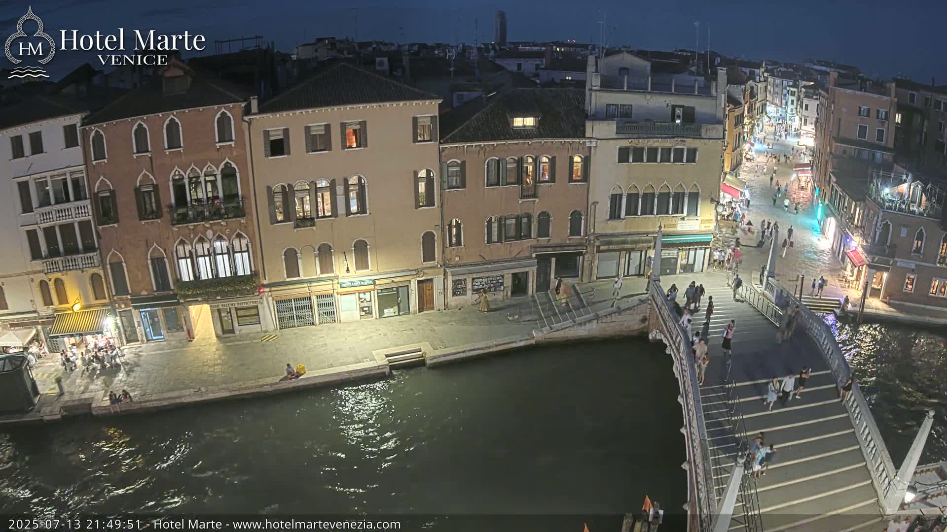 Venice , Ponte delle Guglie Bridge in Canal of Cannaregio - Venice, Veneto, Italy