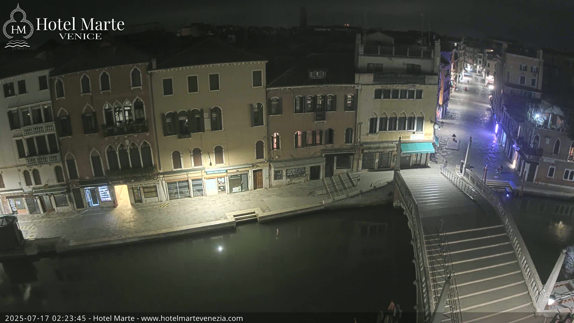 Venice , Ponte delle Guglie Bridge in Canal of Cannaregio - Venice, Veneto, Italy