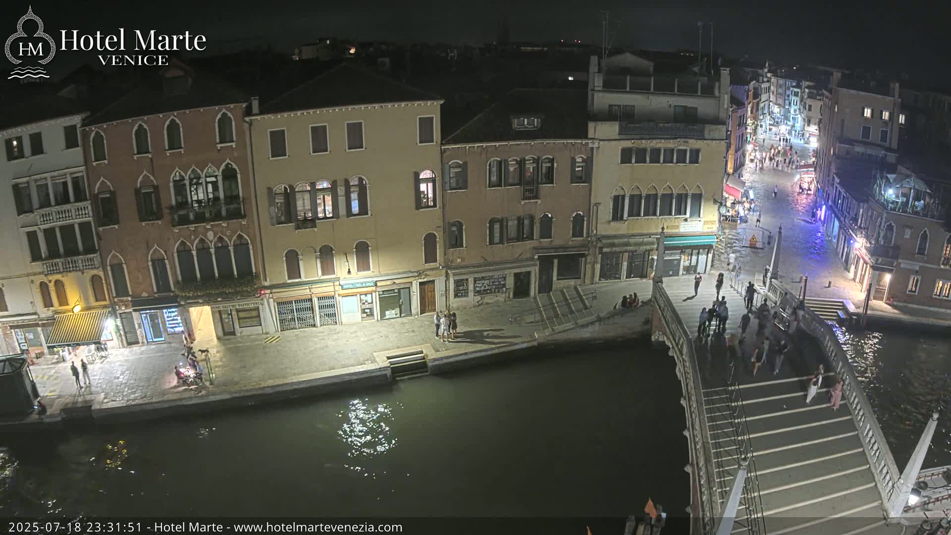 Venice , Ponte delle Guglie Bridge in Canal of Cannaregio - Venice, Veneto, Italy