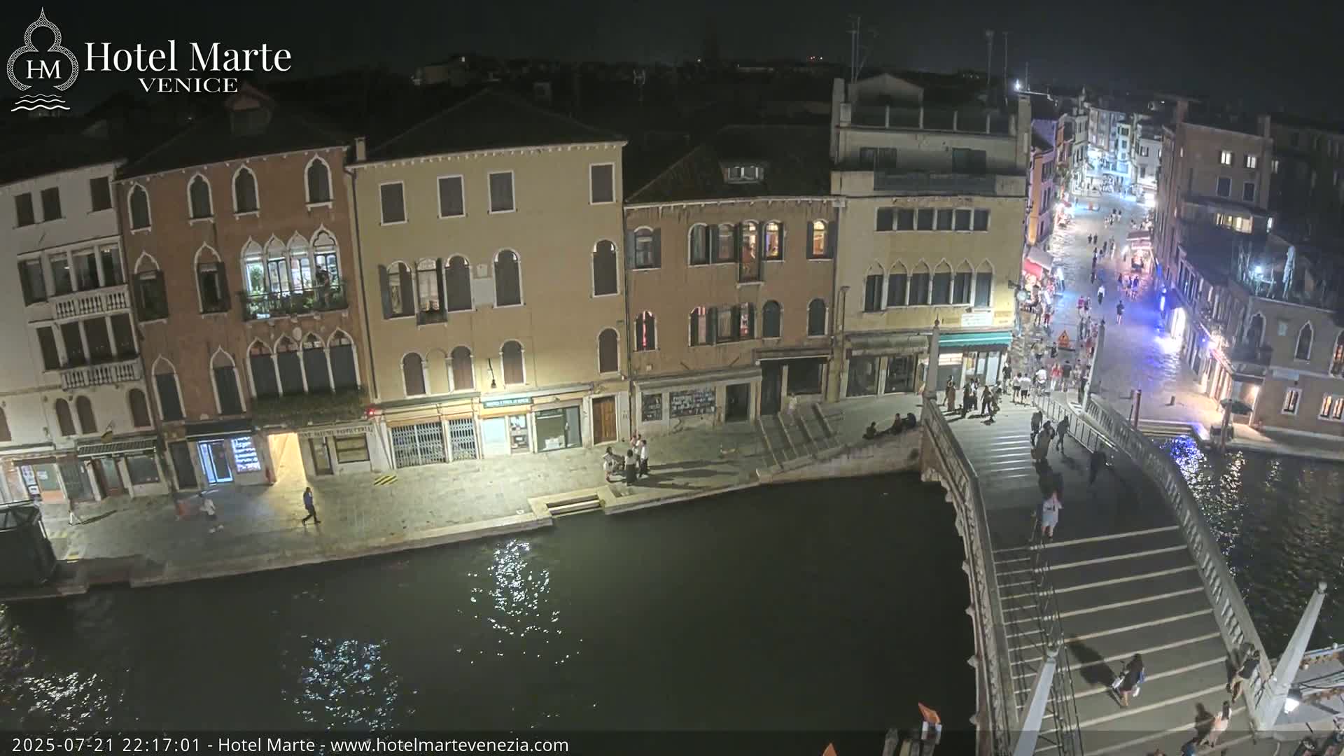 Venice , Ponte delle Guglie Bridge in Canal of Cannaregio - Venice, Veneto, Italy