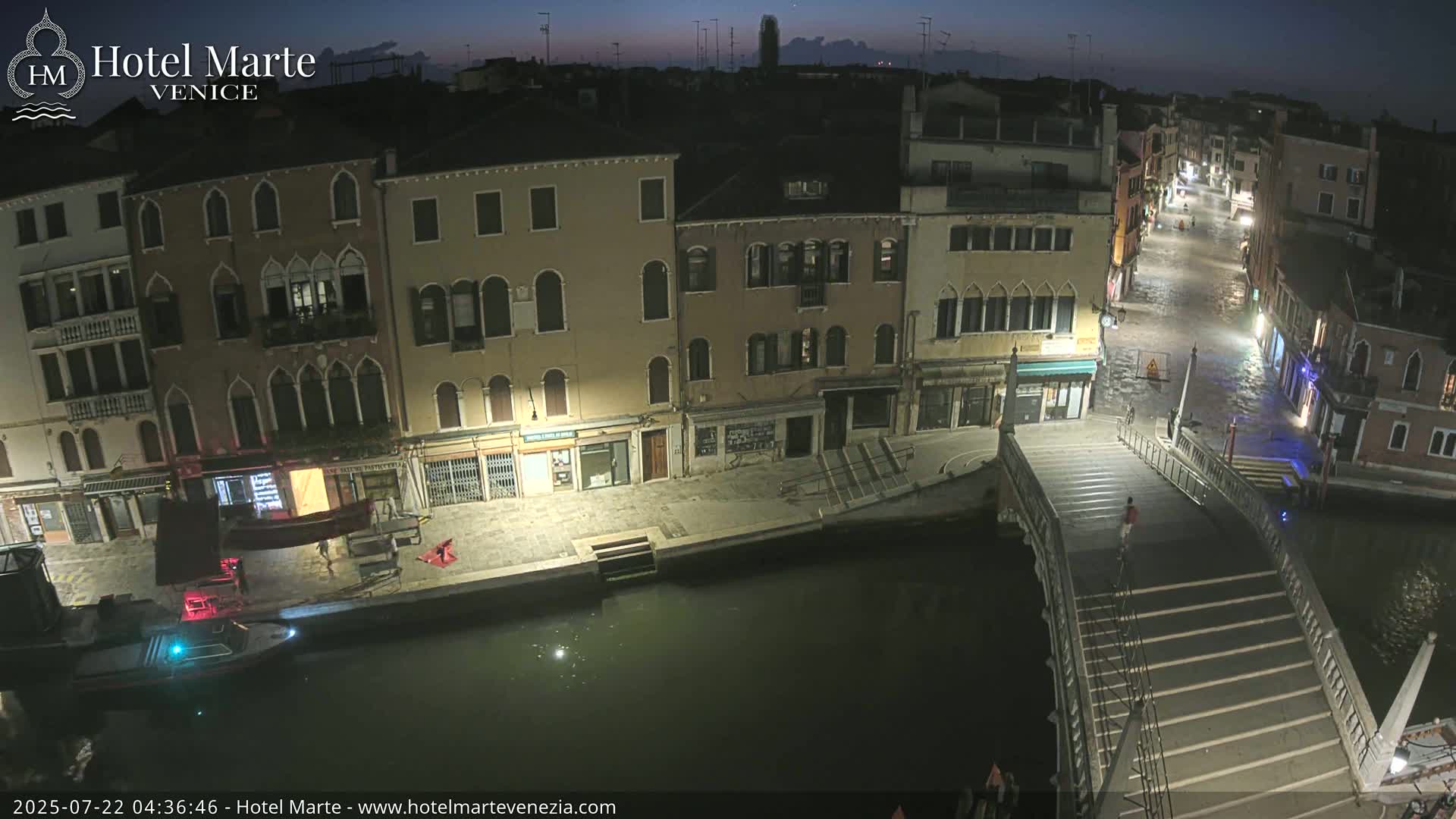 Venice , Ponte delle Guglie Bridge in Canal of Cannaregio - Venice, Veneto, Italy