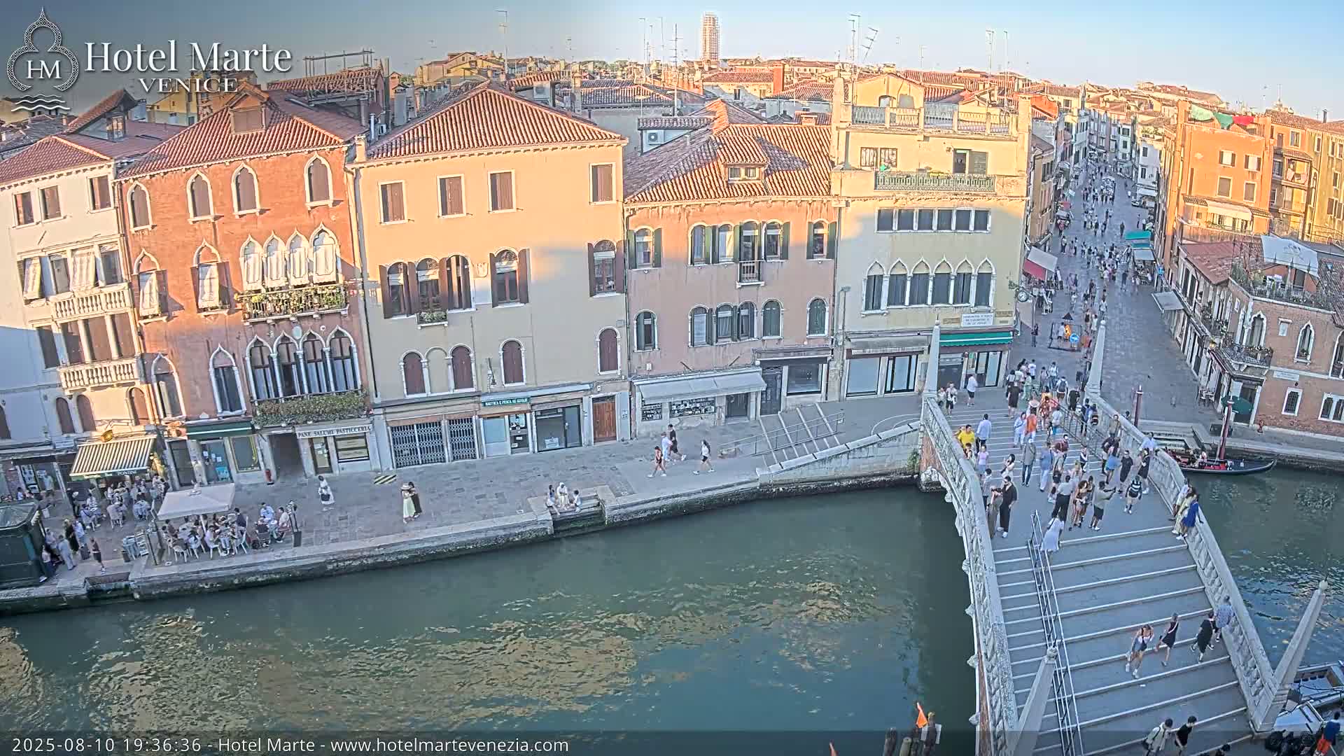 Venice , Ponte delle Guglie Bridge in Canal of Cannaregio - Venice, Veneto, Italy