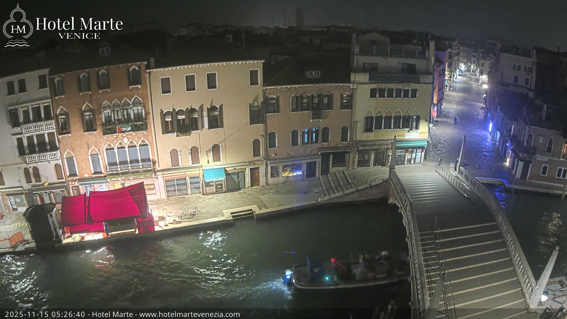 Venice , Ponte delle Guglie Bridge in Canal of Cannaregio - Venice, Veneto, Italy