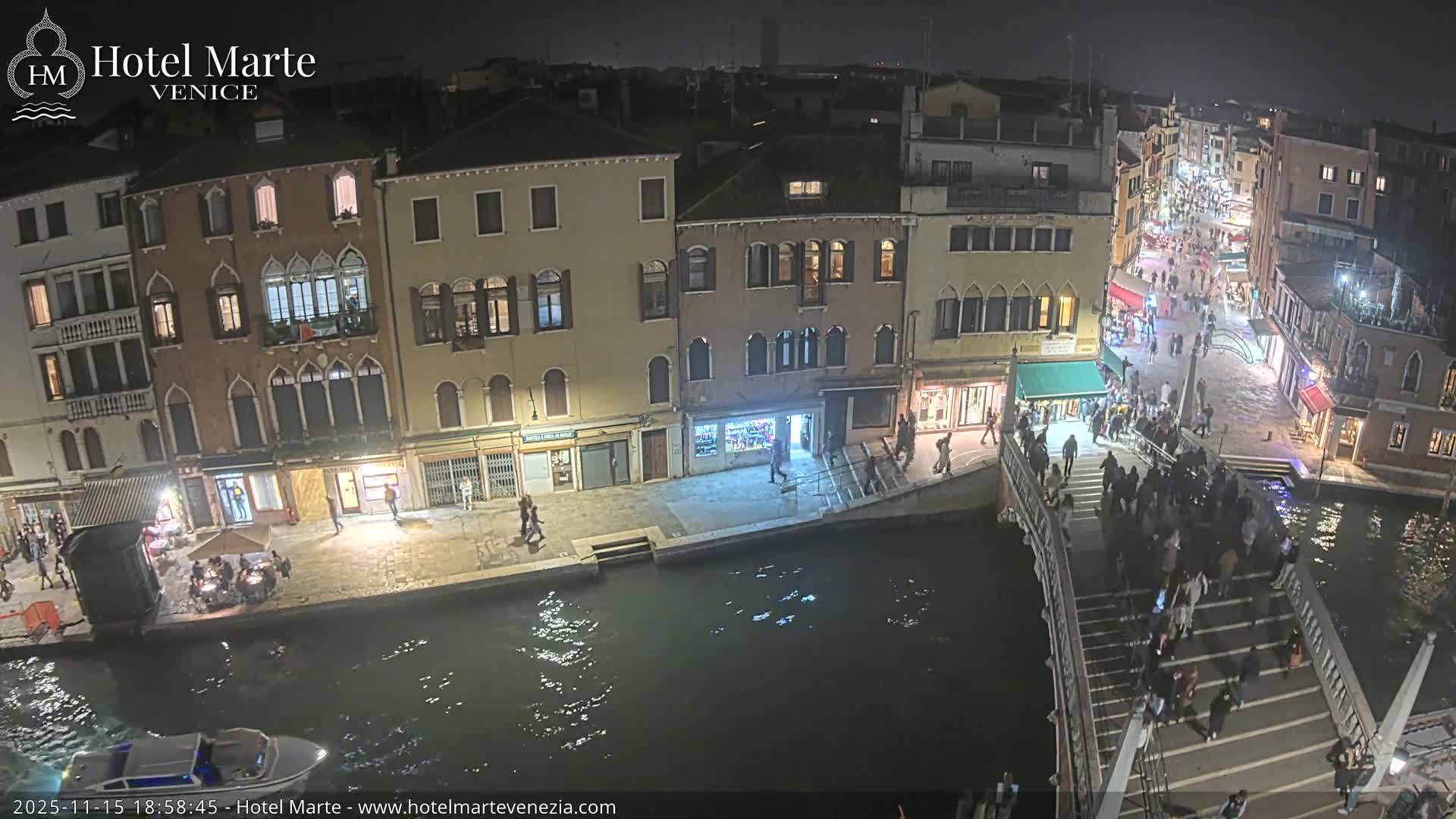 Venice , Ponte delle Guglie Bridge in Canal of Cannaregio - Venice, Veneto, Italy