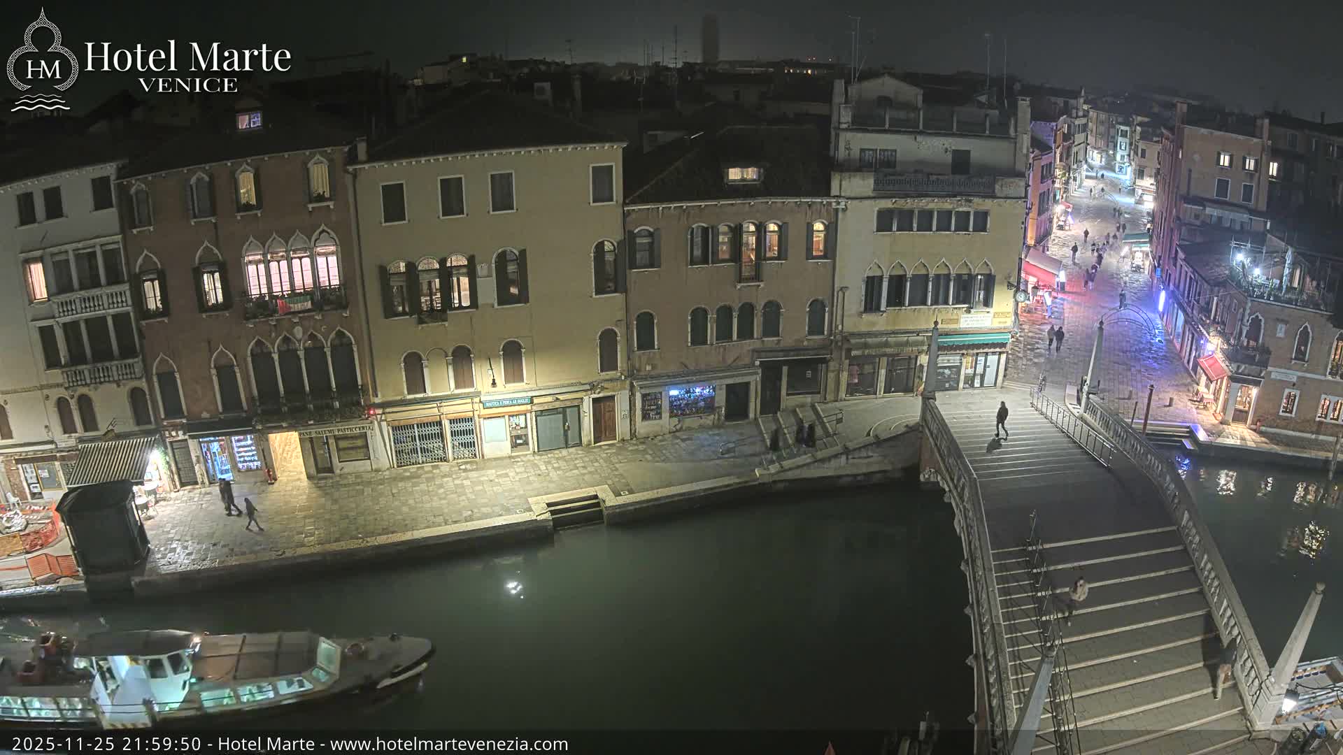 Venice , Ponte delle Guglie Bridge in Canal of Cannaregio - Venice, Veneto, Italy