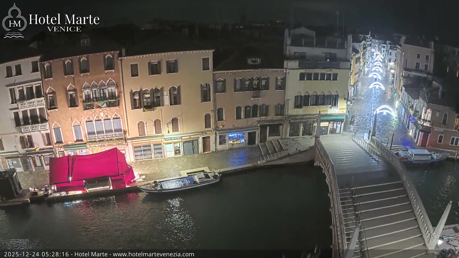 Venice , Ponte delle Guglie Bridge in Canal of Cannaregio - Venice, Veneto, Italy