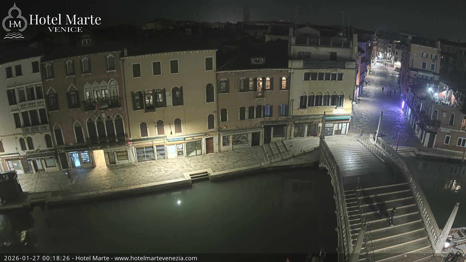 Venice , Ponte delle Guglie Bridge in Canal of Cannaregio - Venice, Veneto, Italy