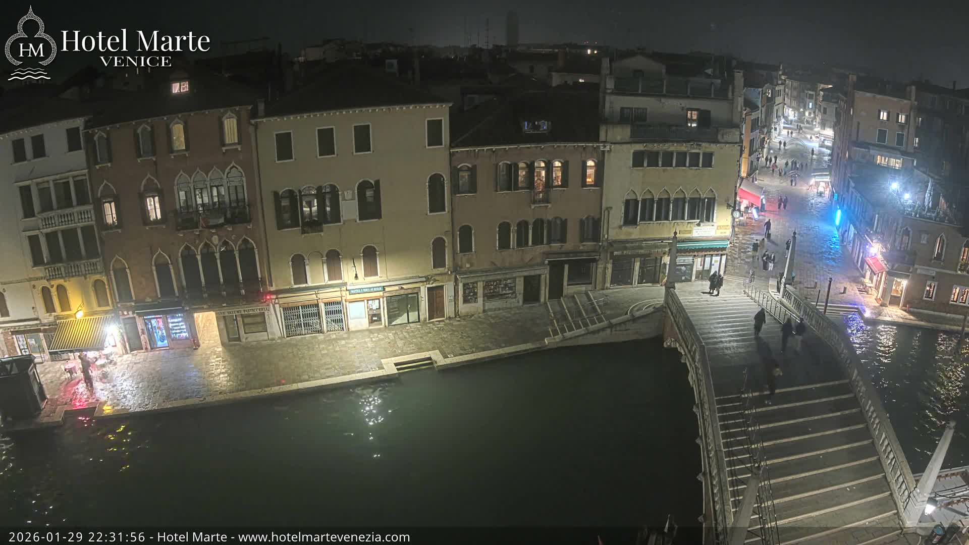 Venice , Ponte delle Guglie Bridge in Canal of Cannaregio - Venice, Veneto, Italy