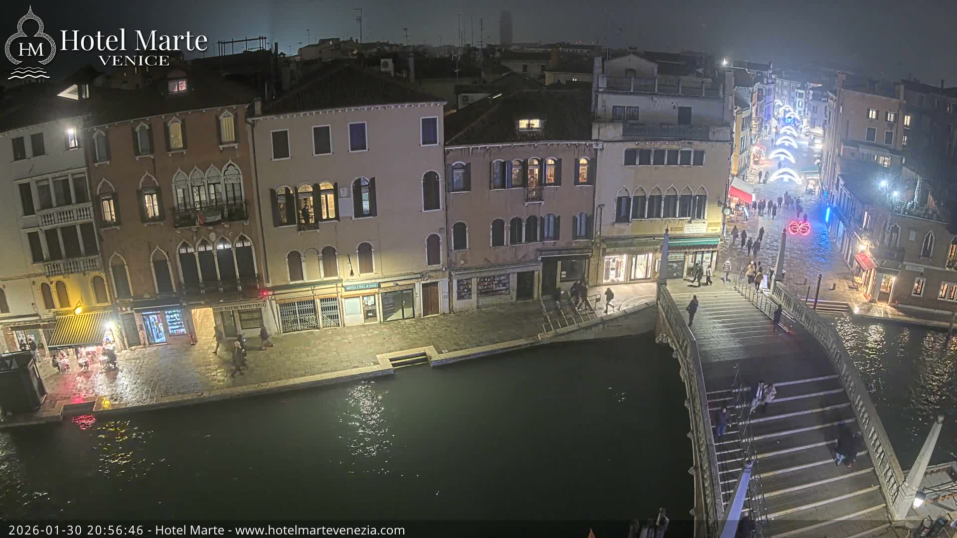 Venice , Ponte delle Guglie Bridge in Canal of Cannaregio - Venice, Veneto, Italy