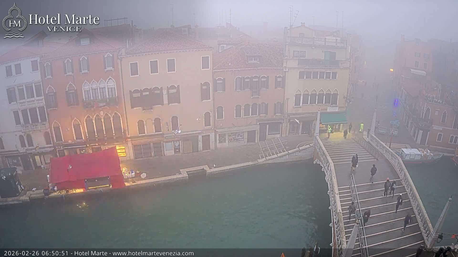 Venice , Ponte delle Guglie Bridge in Canal of Cannaregio - Venice, Veneto, Italy