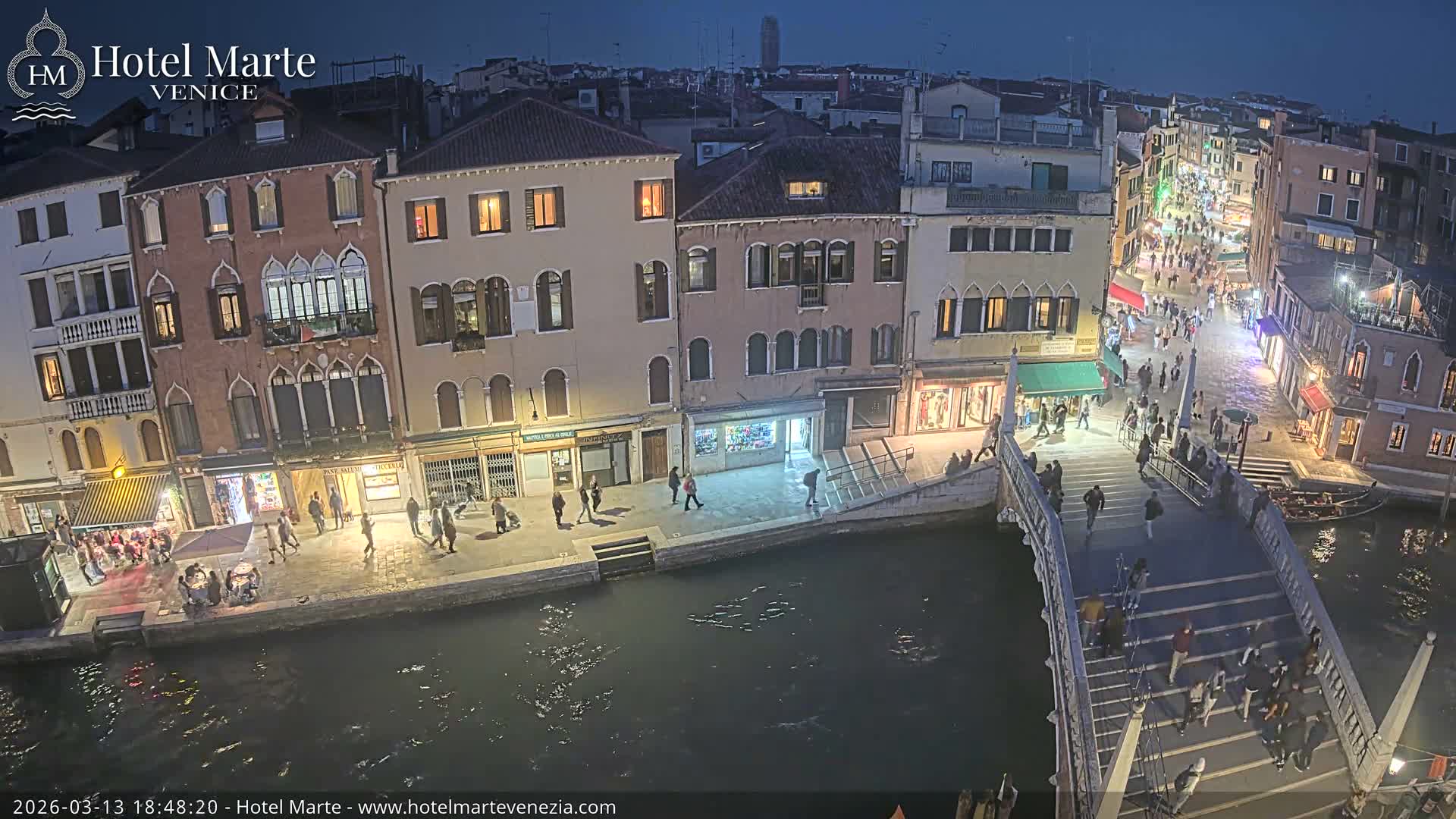 Venice , Ponte delle Guglie Bridge in Canal of Cannaregio - Venice, Veneto, Italy