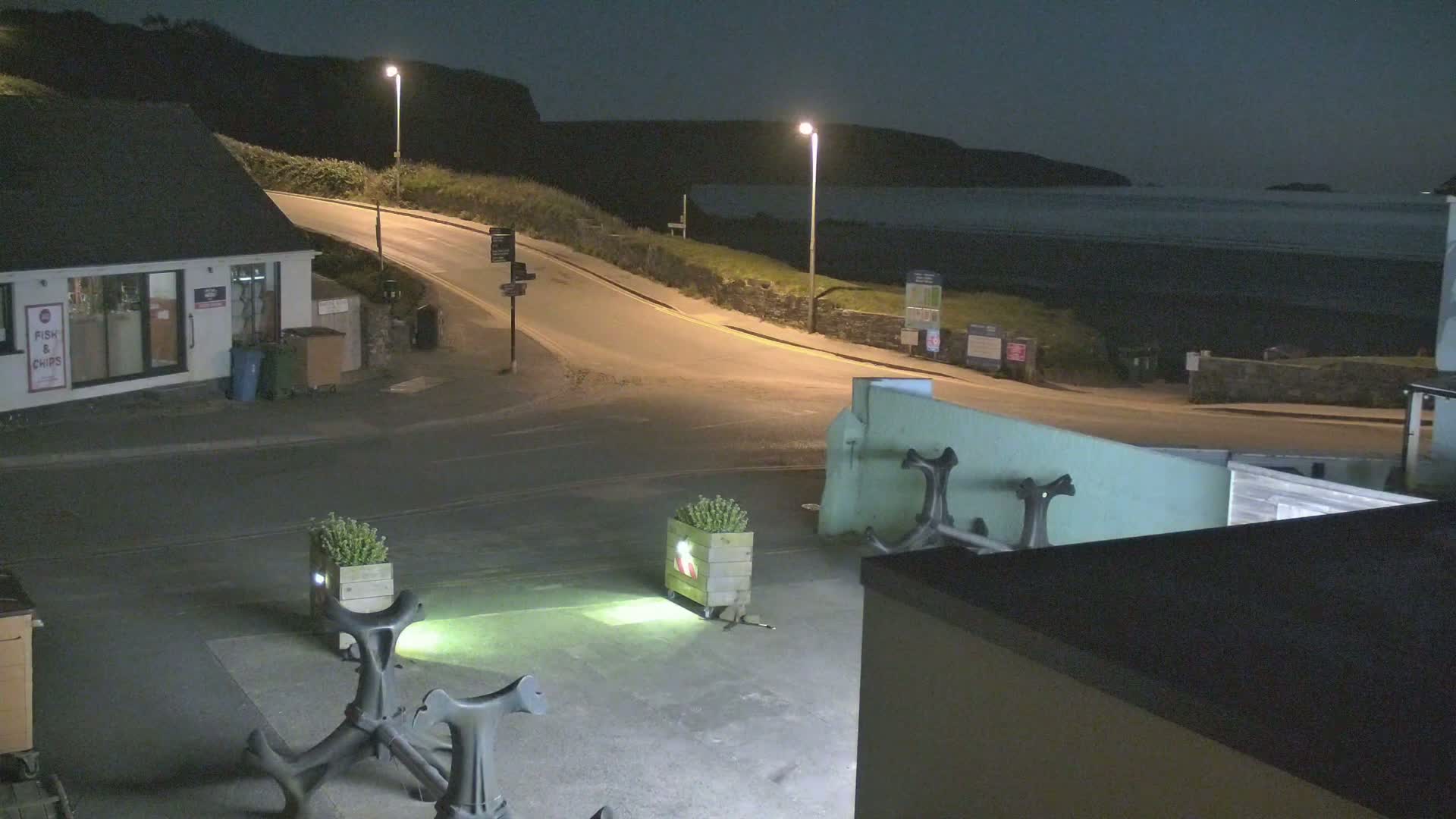 Broad Haven, Beach West View Live Cam - The Havens, Pembrokeshire, Dyfed, Wales, United Kingdom
