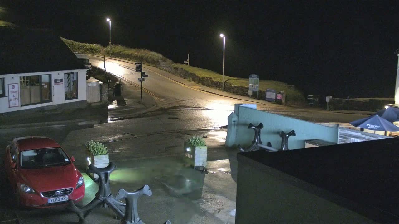 Broad Haven, Beach West View Live Cam - The Havens, Pembrokeshire, Dyfed, Wales, United Kingdom