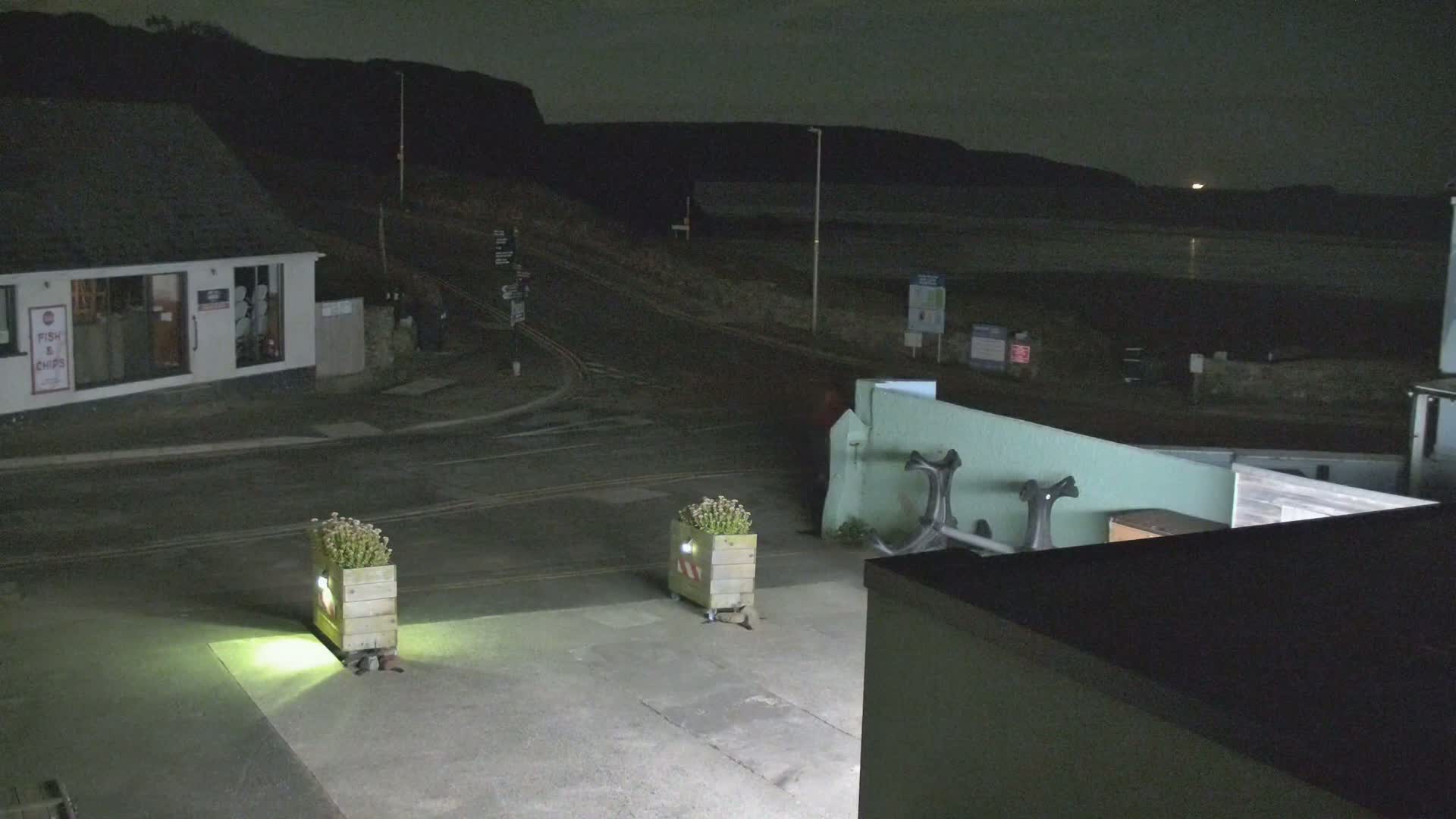 Broad Haven, Beach West View Live Cam - The Havens, Pembrokeshire, Dyfed, Wales, United Kingdom