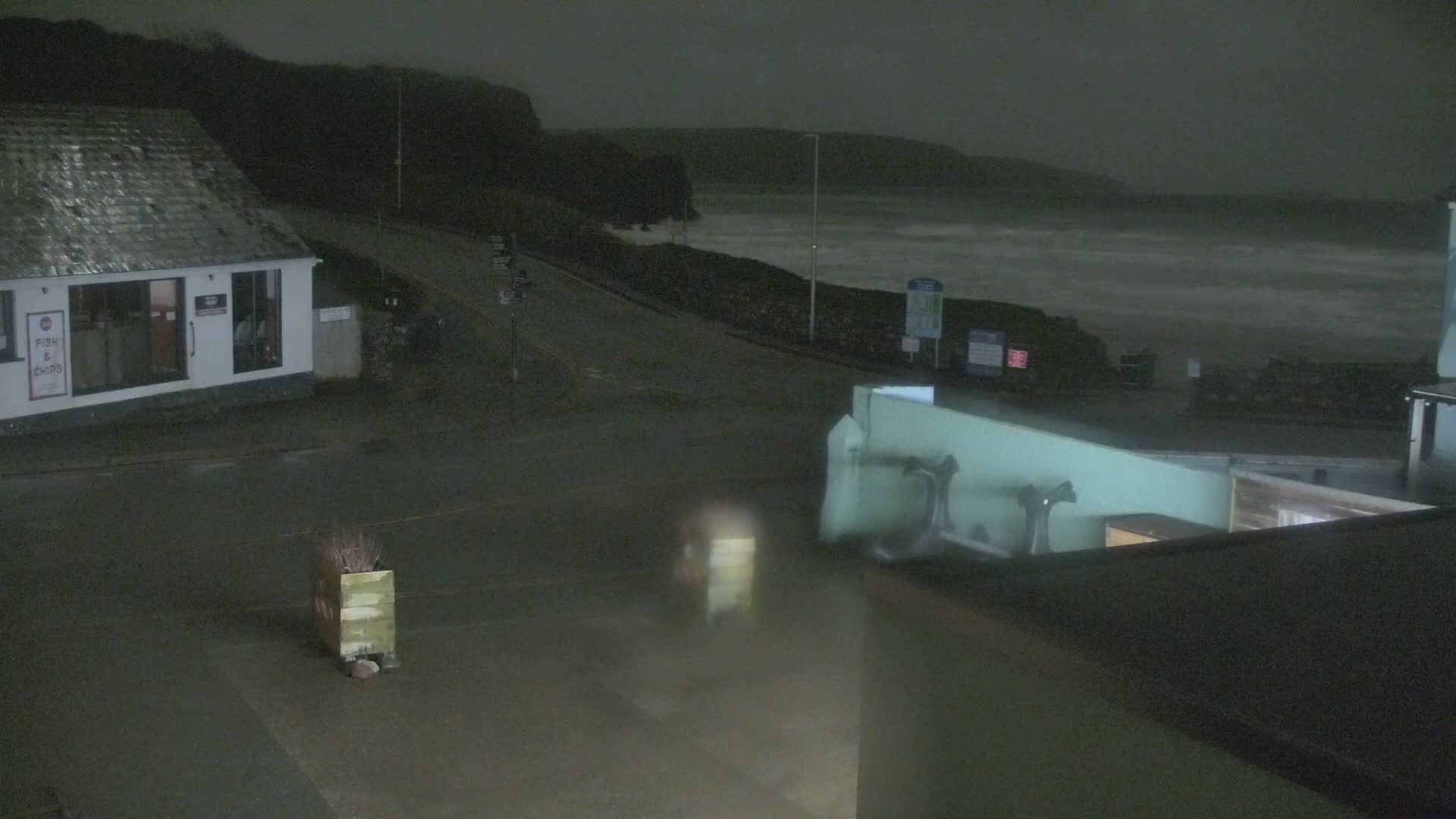 Broad Haven, Beach West View Live Cam - The Havens, Pembrokeshire, Dyfed, Wales, United Kingdom