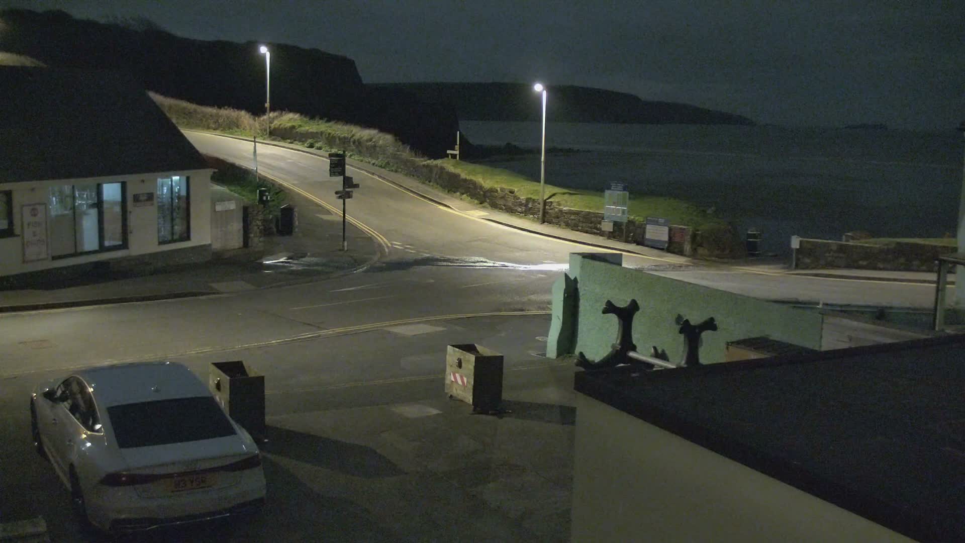 Broad Haven, Beach West View Live Cam - The Havens, Pembrokeshire, Dyfed, Wales, United Kingdom