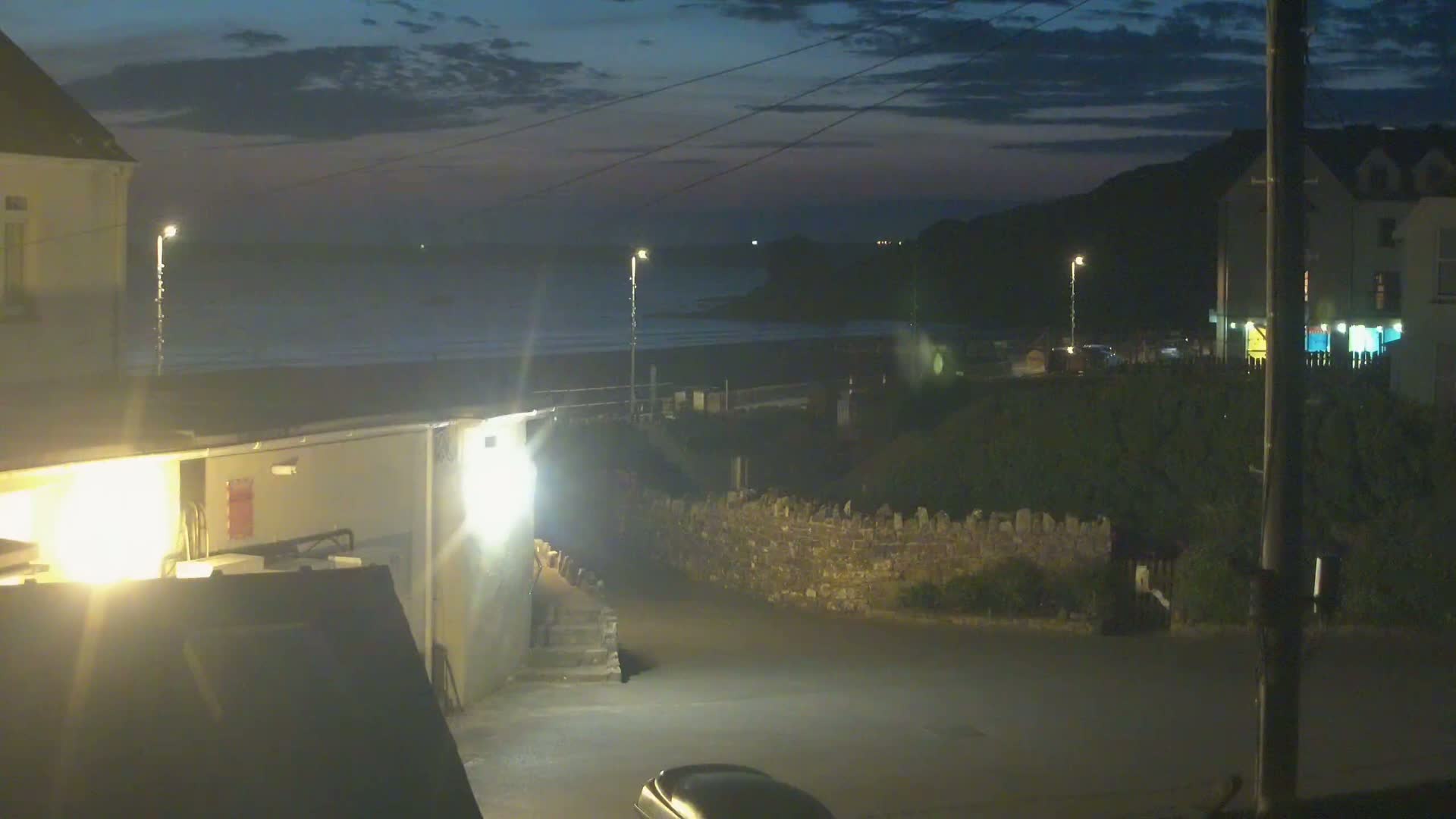 Broad Haven, Beach East View Live Cam - The Havens, Pembrokeshire, Dyfed, Wales, United Kingdom