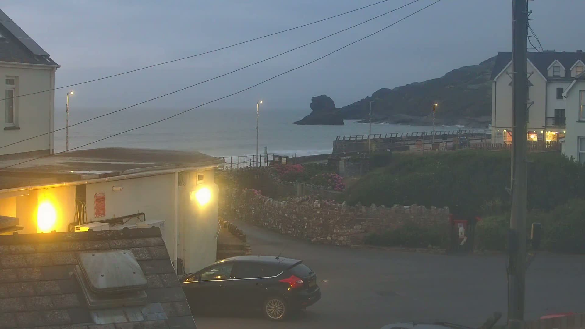 Broad Haven, Beach East View Live Cam - The Havens, Pembrokeshire, Dyfed, Wales, United Kingdom