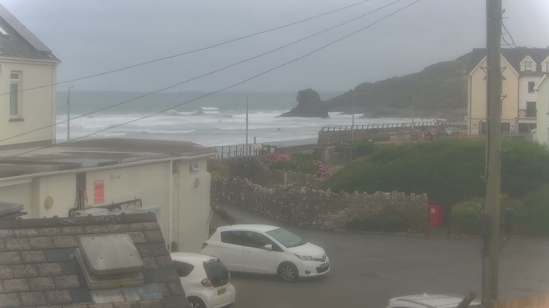 Broad Haven, Beach East View Live Cam - The Havens, Pembrokeshire, Dyfed, Wales, United Kingdom