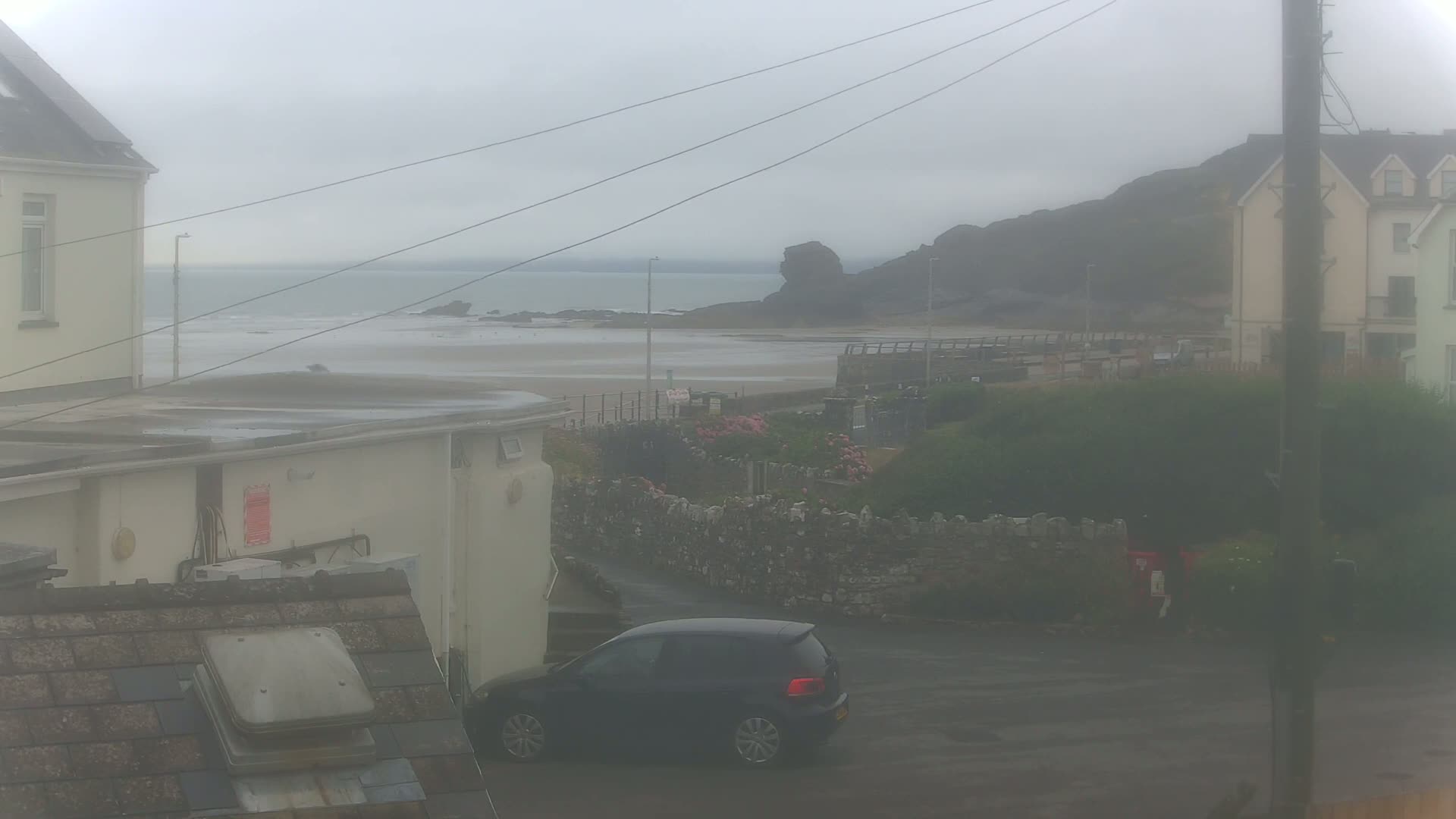 Broad Haven, Beach East View Live Cam - The Havens, Pembrokeshire, Dyfed, Wales, United Kingdom