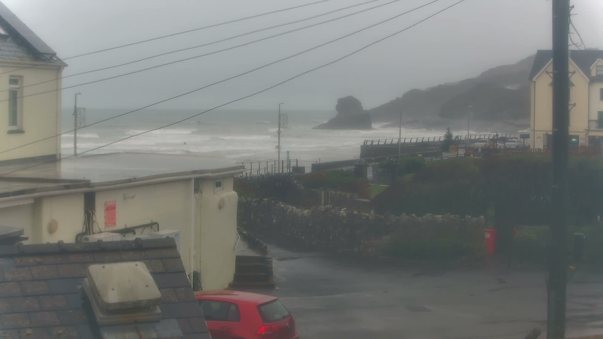 Broad Haven, Beach East View Live Cam - The Havens, Pembrokeshire, Dyfed, Wales, United Kingdom