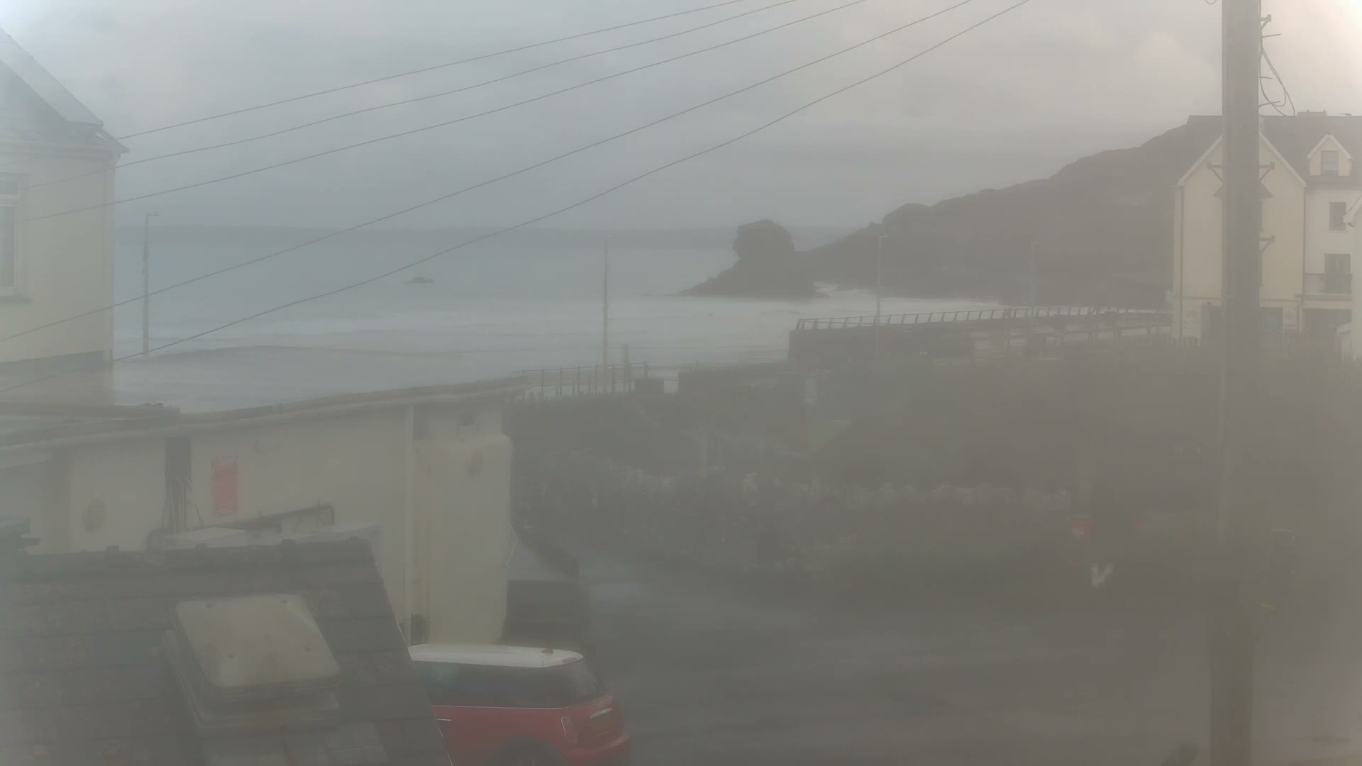 Broad Haven, Beach East View Live Cam - The Havens, Pembrokeshire, Dyfed, Wales, United Kingdom