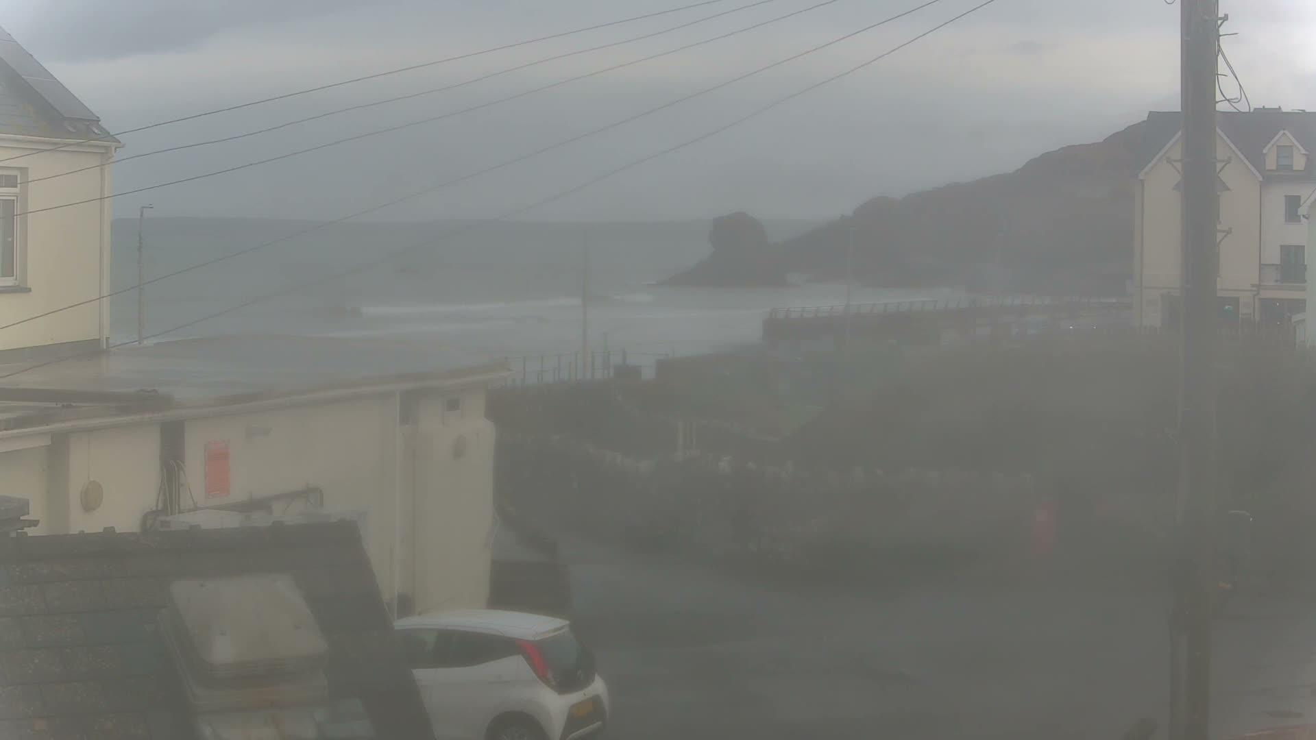 Broad Haven, Beach East View Live Cam - The Havens, Pembrokeshire, Dyfed, Wales, United Kingdom