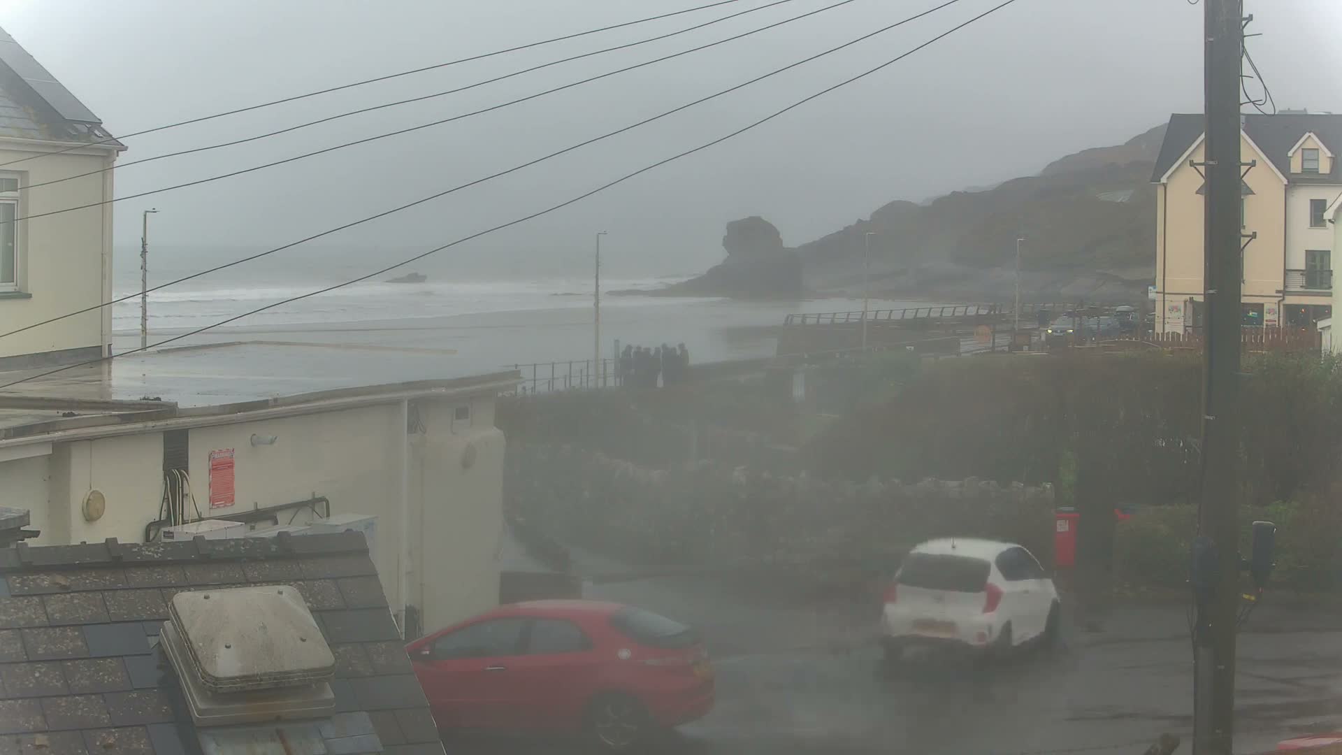 Broad Haven, Beach East View Live Cam - The Havens, Pembrokeshire, Dyfed, Wales, United Kingdom