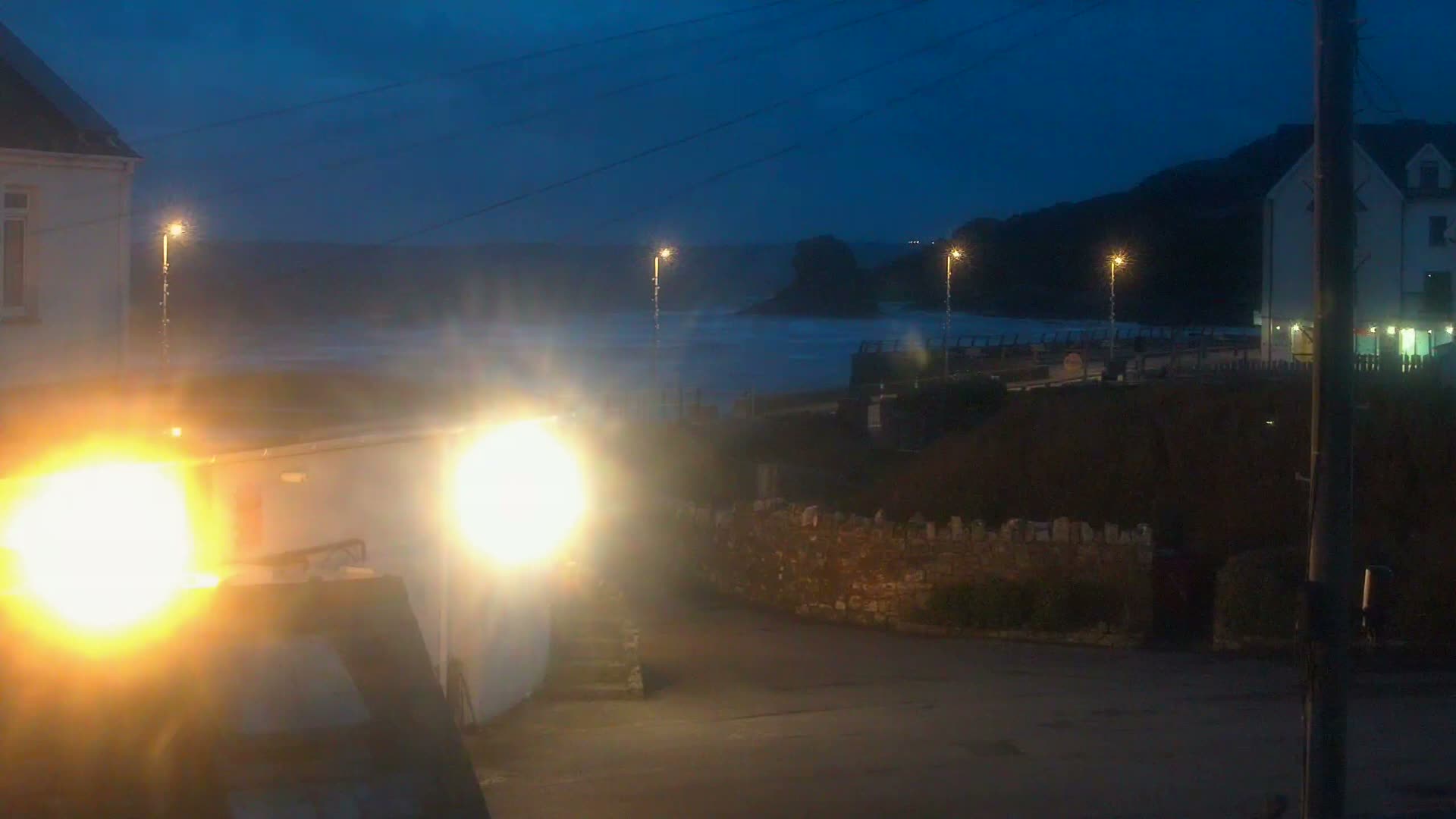 Broad Haven, Beach East View Live Cam - The Havens, Pembrokeshire, Dyfed, Wales, United Kingdom