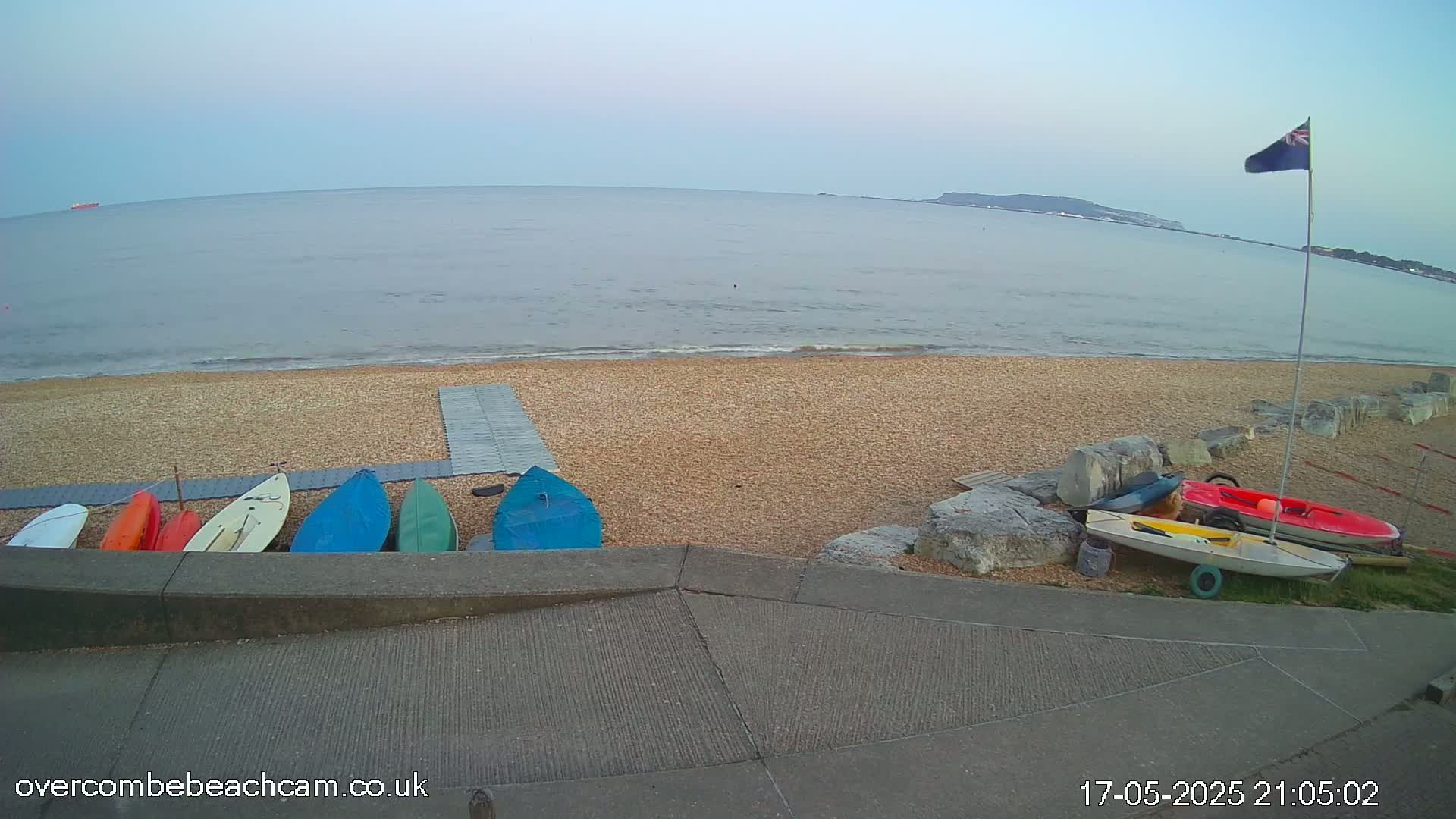 Overcombe - Weymouth Beach Live Cam - Weymouth, Dorset, South West, England, United Kingdom