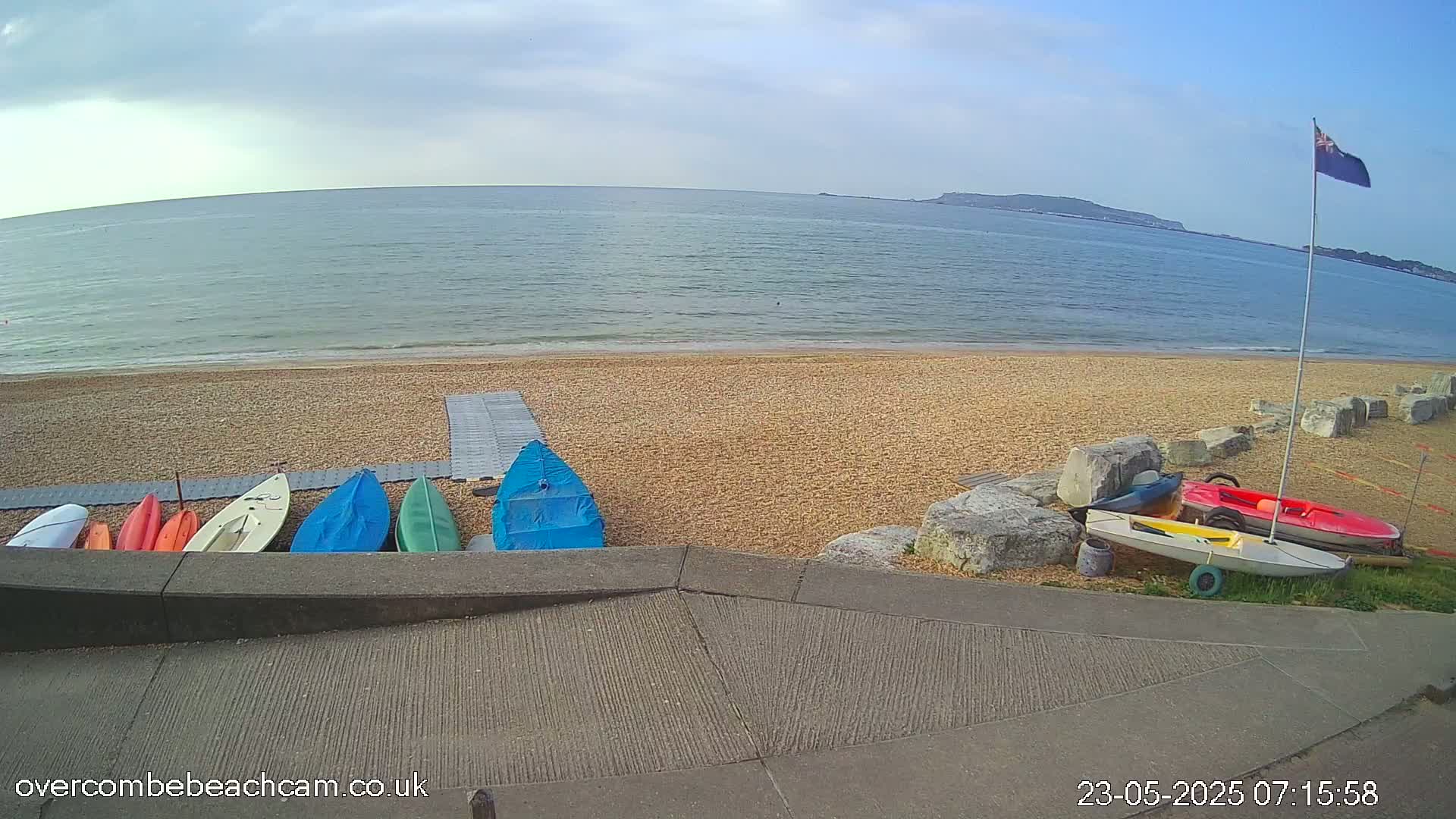 Overcombe - Weymouth Beach Live Cam - Weymouth, Dorset, South West, England, United Kingdom