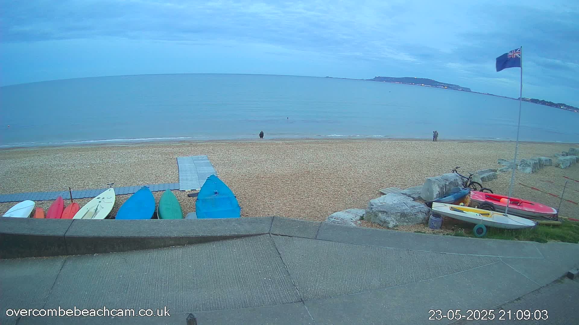 Overcombe - Weymouth Beach Live Cam - Weymouth, Dorset, South West, England, United Kingdom