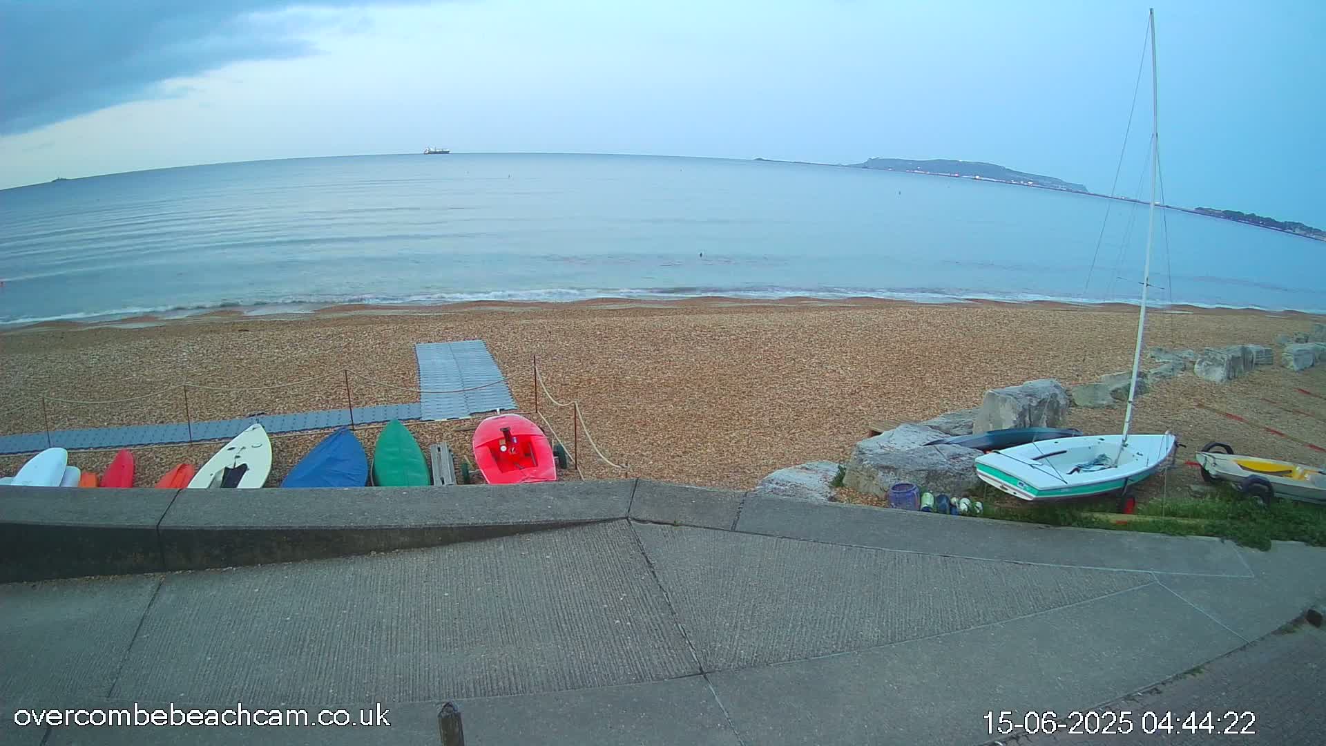 Overcombe - Weymouth Beach Live Cam - Weymouth, Dorset, South West, England, United Kingdom