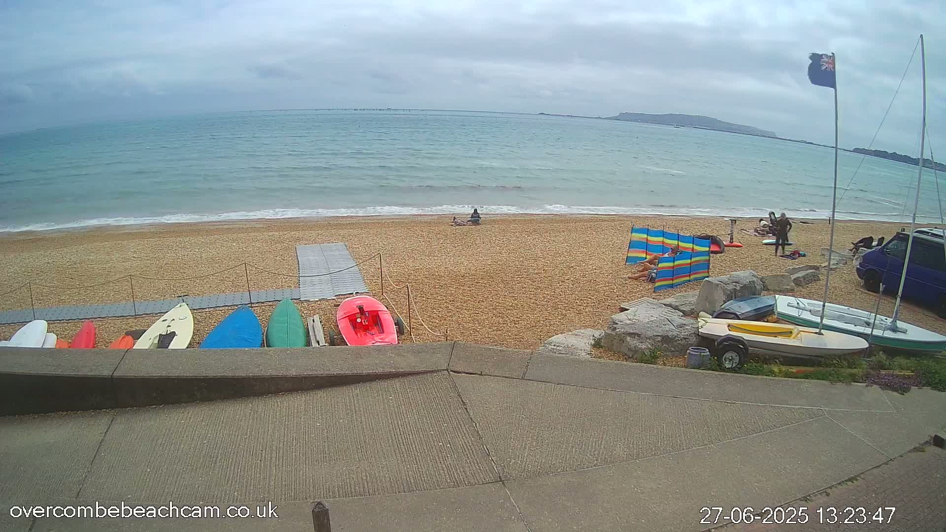 Overcombe - Weymouth Beach Live Cam - Weymouth, Dorset, South West, England, United Kingdom