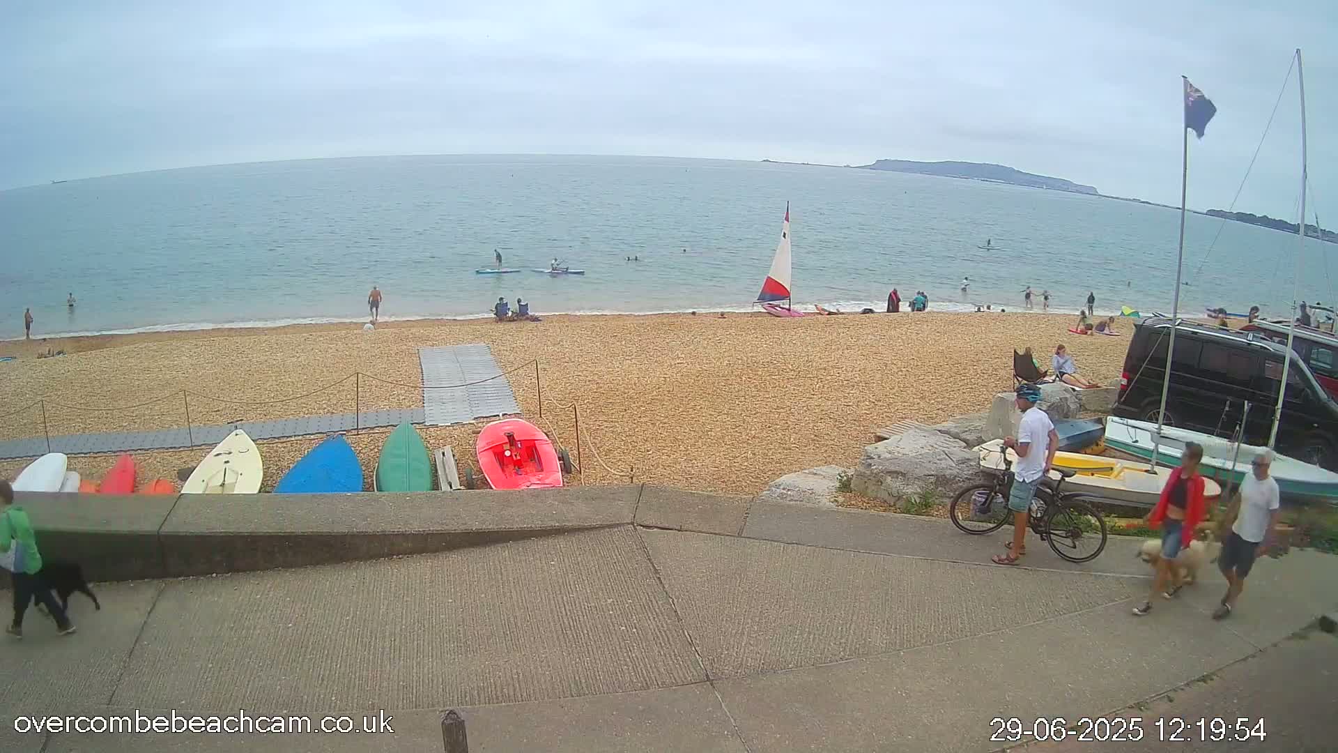 Overcombe - Weymouth Beach Live Cam - Weymouth, Dorset, South West, England, United Kingdom