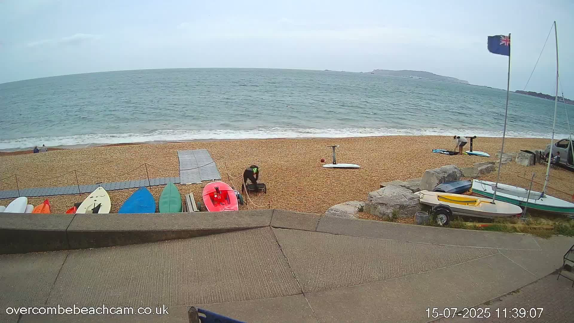 Overcombe - Weymouth Beach Live Cam - Weymouth, Dorset, South West, England, United Kingdom